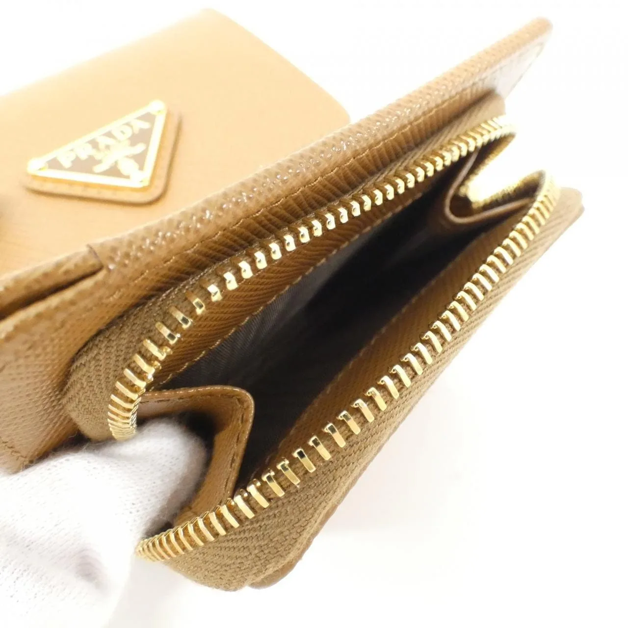 PRADA 1MH044 Wallet 黑色 新品 - 縮圖 4