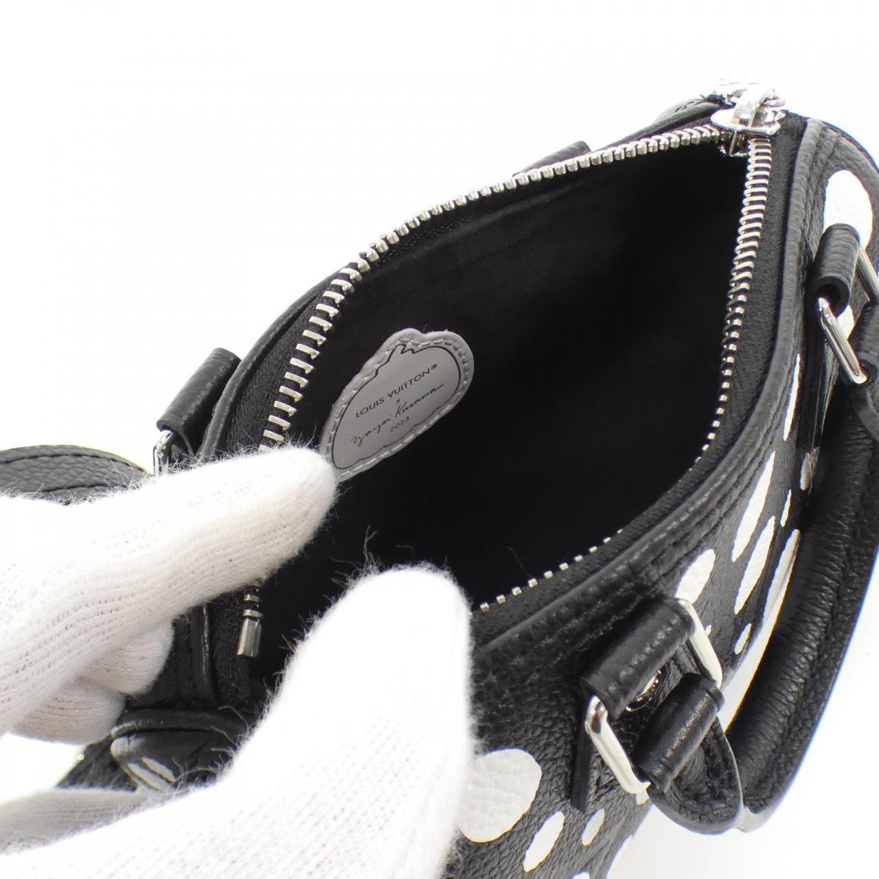 LOUIS VUITTON Speedy M81910 Boston Bag Monogram 黑色 Monogram 中古品A - 縮圖 4