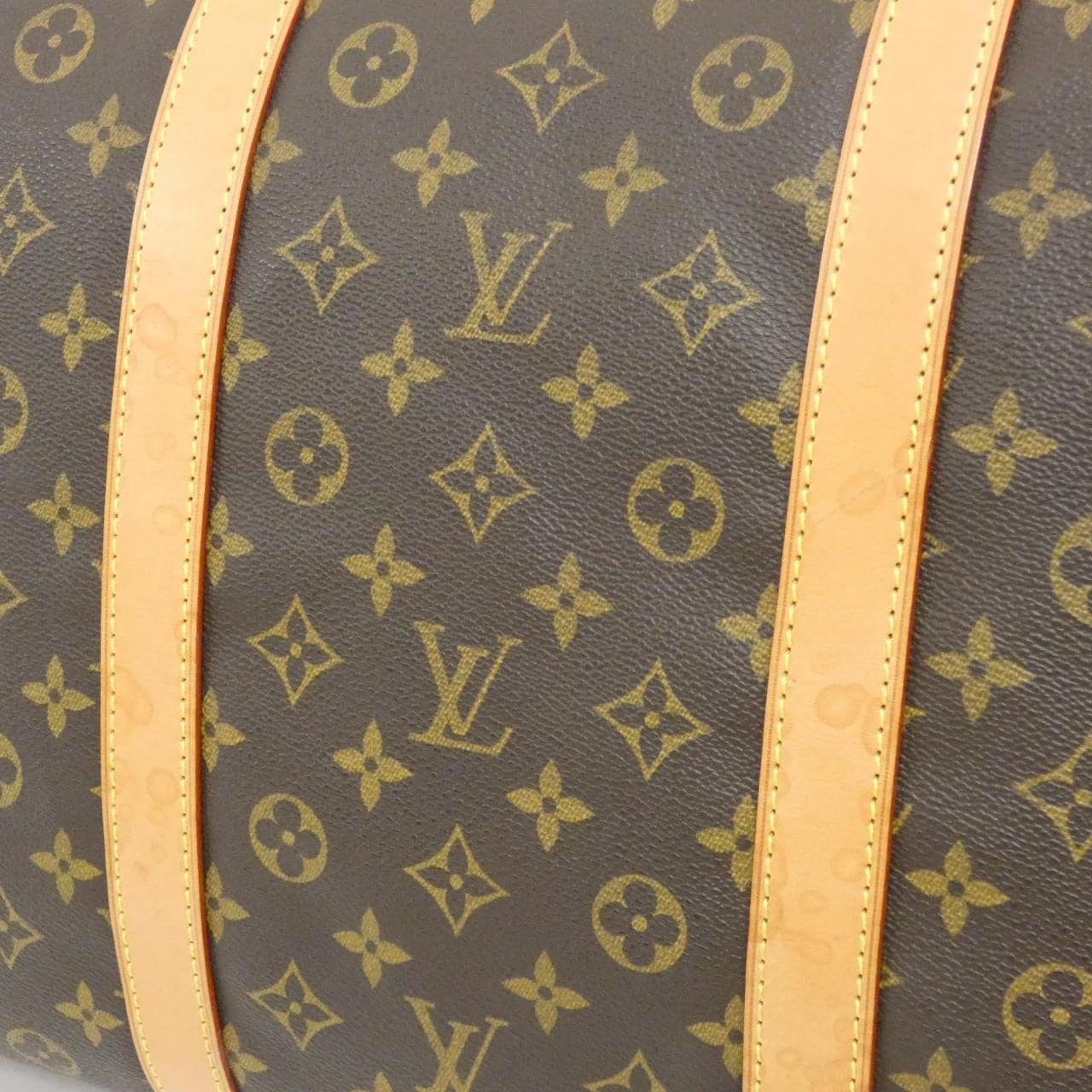 LOUIS VUITTON Keepall M41422 Boston Bag Monogram Black Monogram Rank A - Thumbnail 2