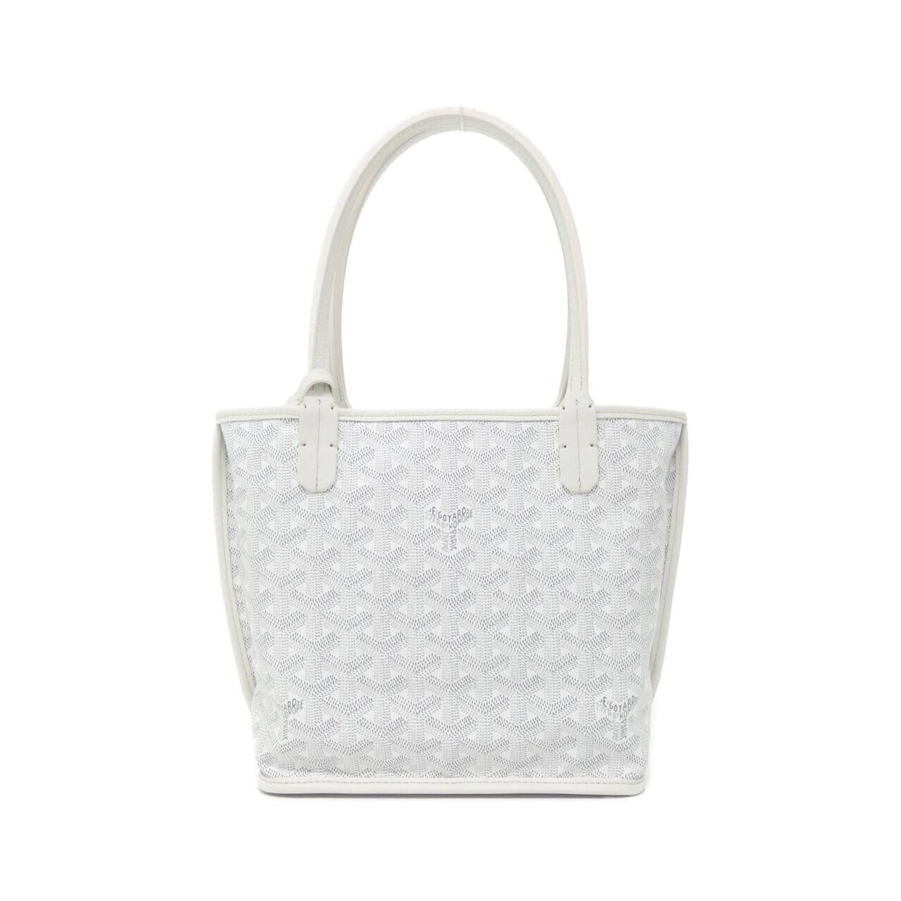 GOYARD Anjou Bag Canvas White