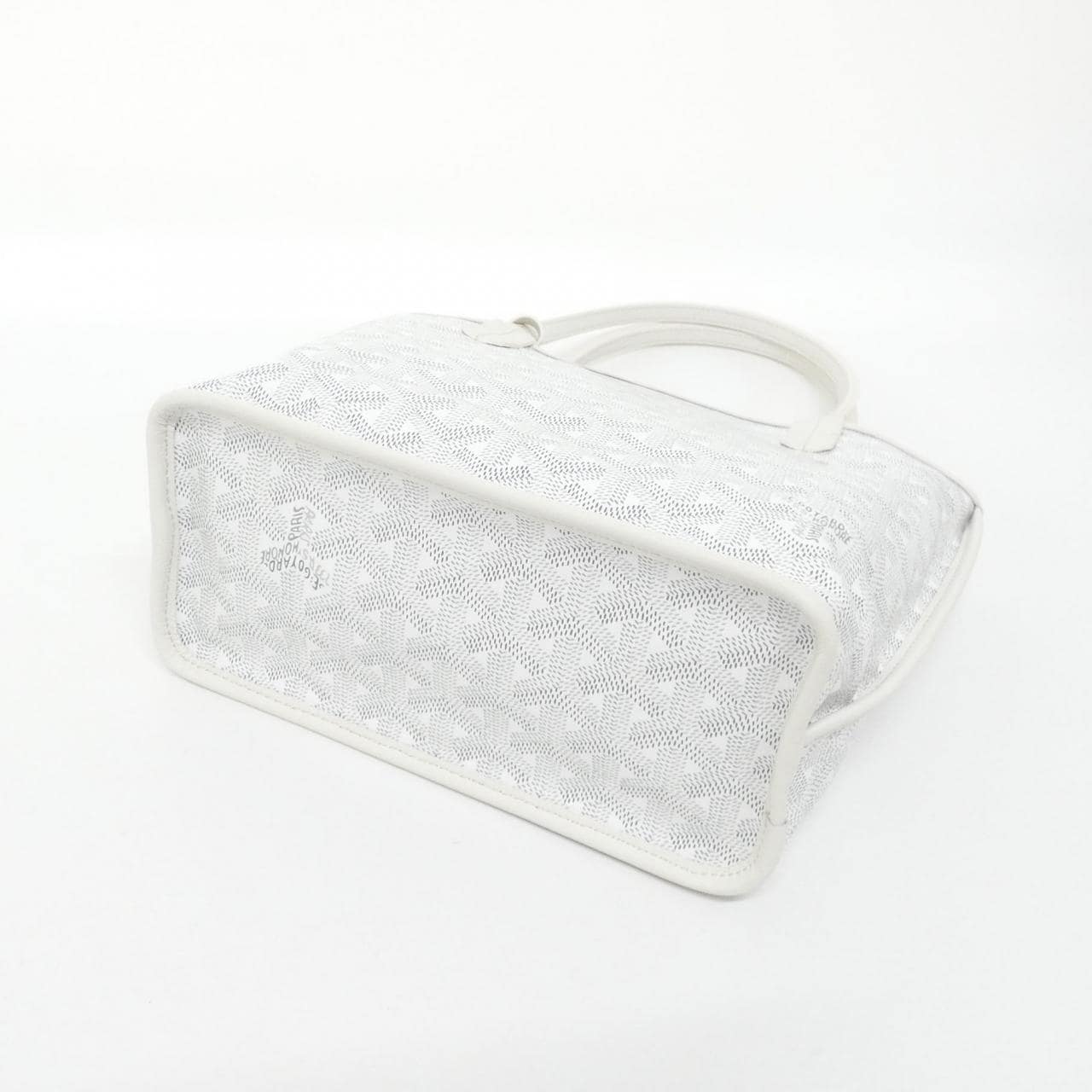 GOYARD Anjou Bag Canvas White Canvas - Thumbnail 2