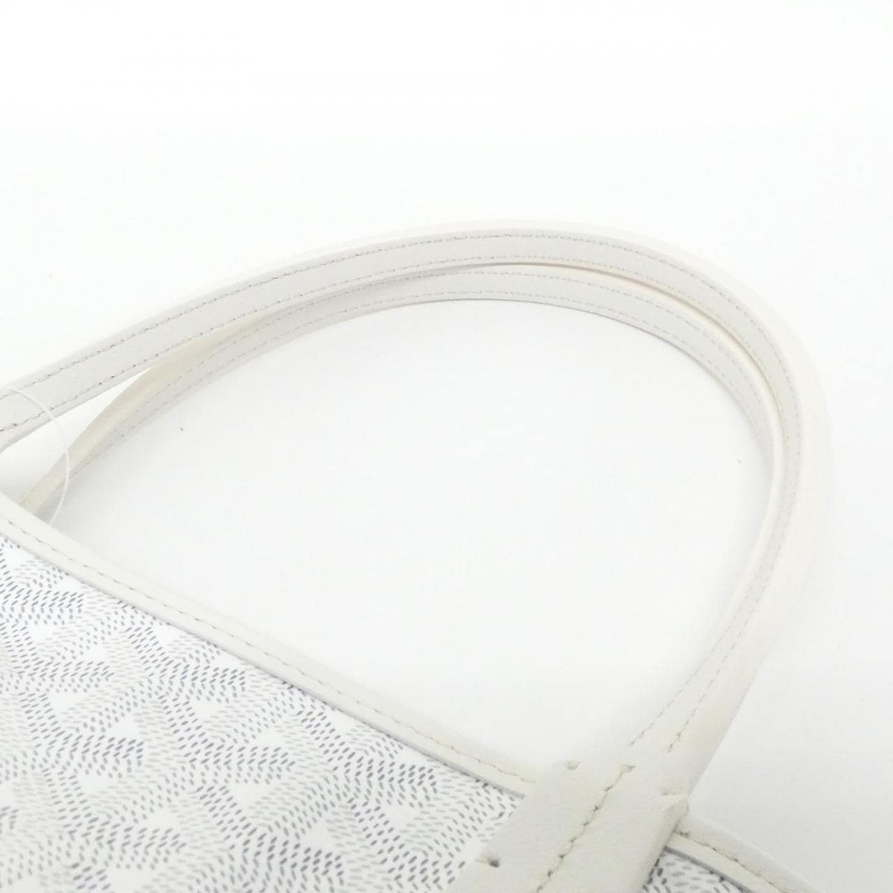 GOYARD Anjou Bag Canvas White Canvas - Thumbnail 3