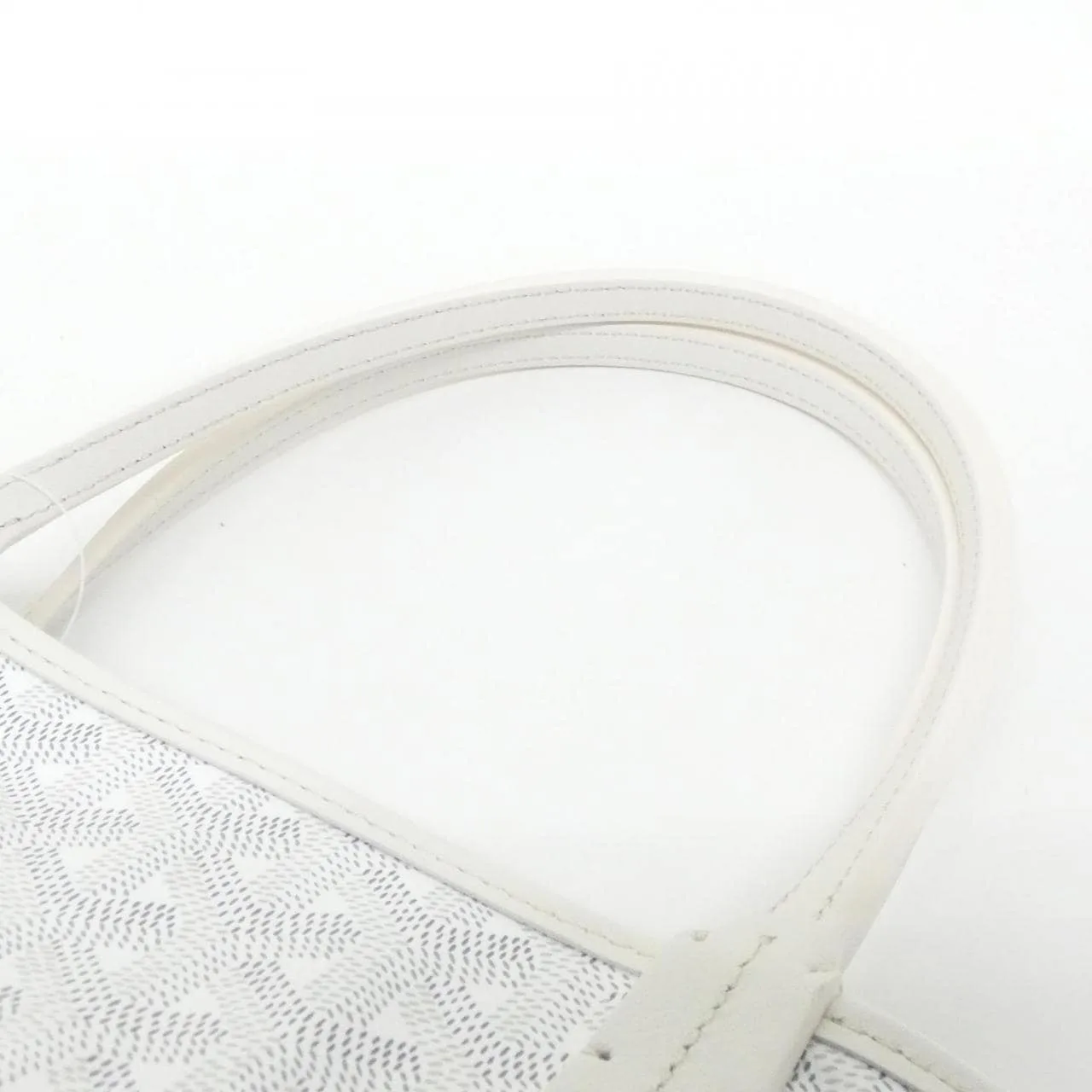 GOYARD Anjou Handbag Canvas 白色 帆布 新品 - 縮圖 3