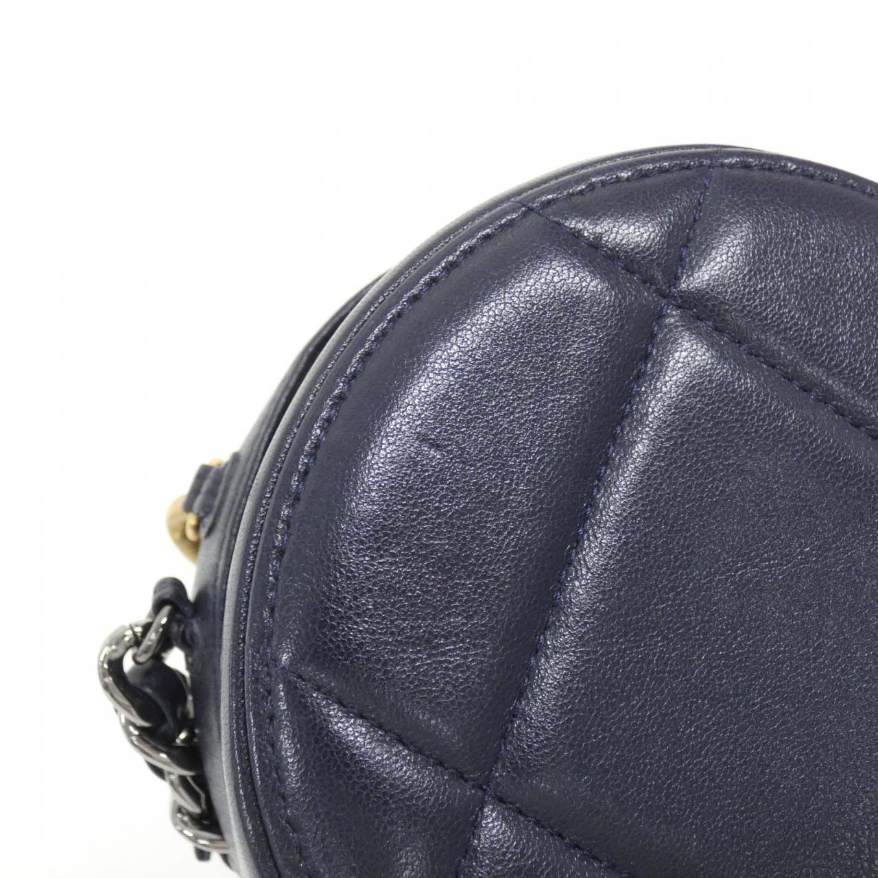 CHANEL Chanel 19 AP0945 Shoulder Bag Lambskin Navy Lambskin - Thumbnail 4