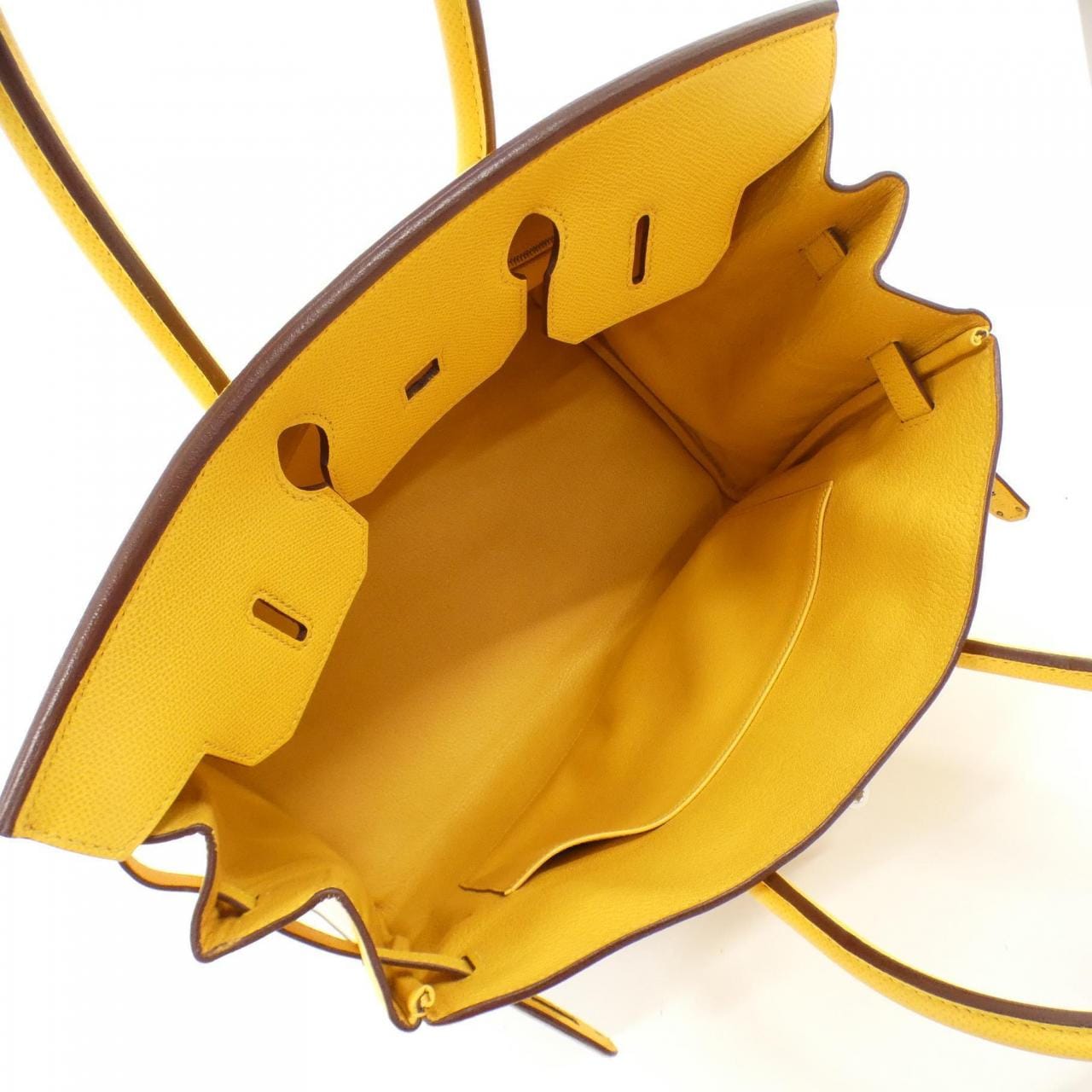 HERMES HERMÈS Birkin Bag Epsom 黑色 Epsom 皮 中古品A - 縮圖 9