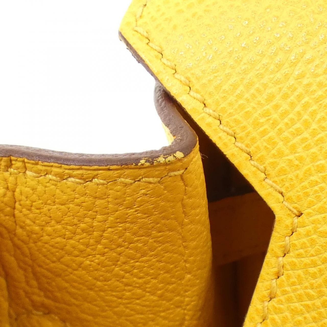 HERMES HERMÈS Birkin Bag Epsom 黑色 Epsom 皮 中古品A - 縮圖 10