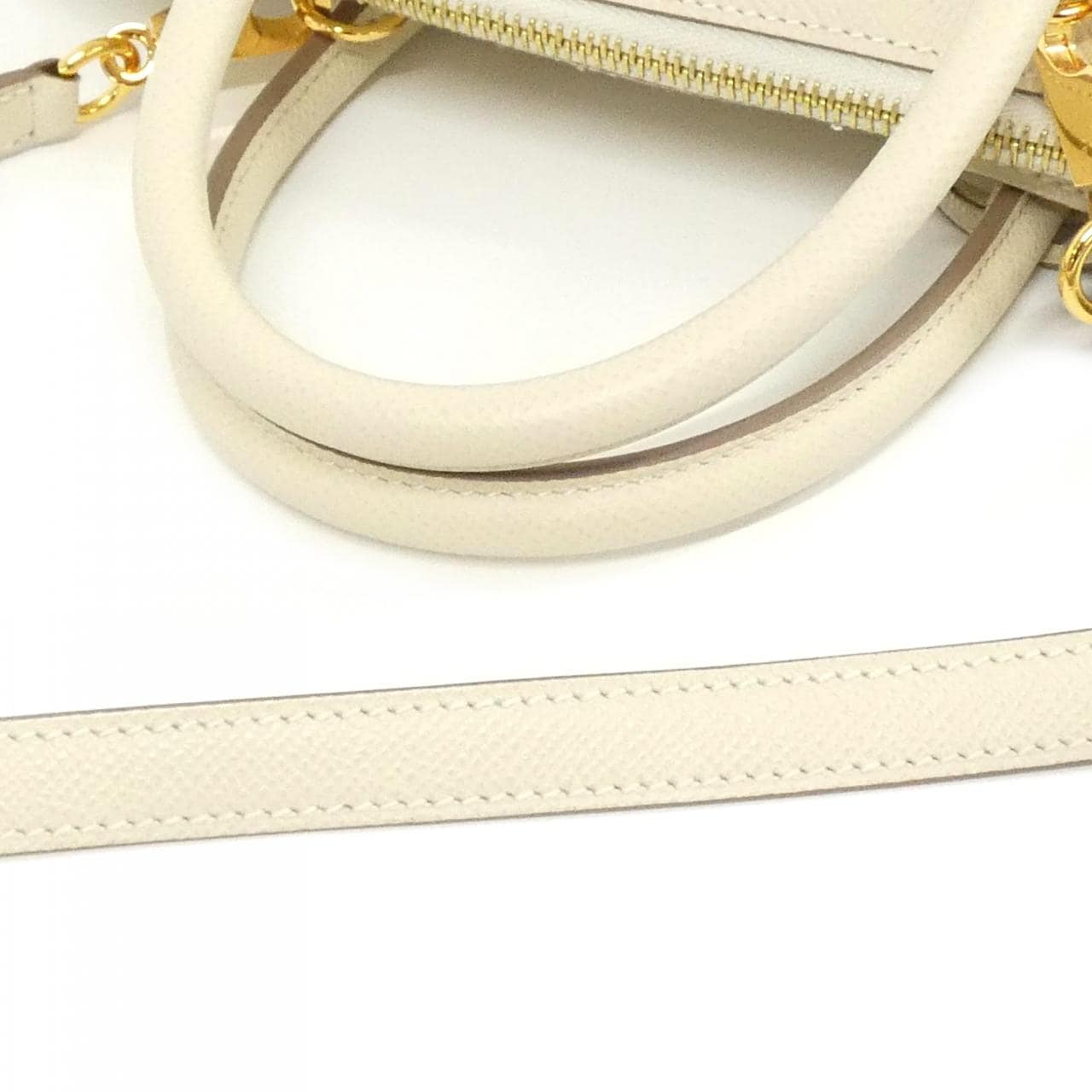 HERMES HERMÈS Bolide 075181CC Bag Epsom Black Epsom Leather - Thumbnail 4