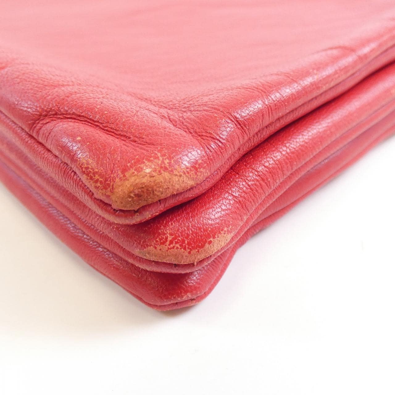 CELINE 171453ETA Shoulder Bag Lambskin 黑色 羊皮 中古品B - 縮圖 3