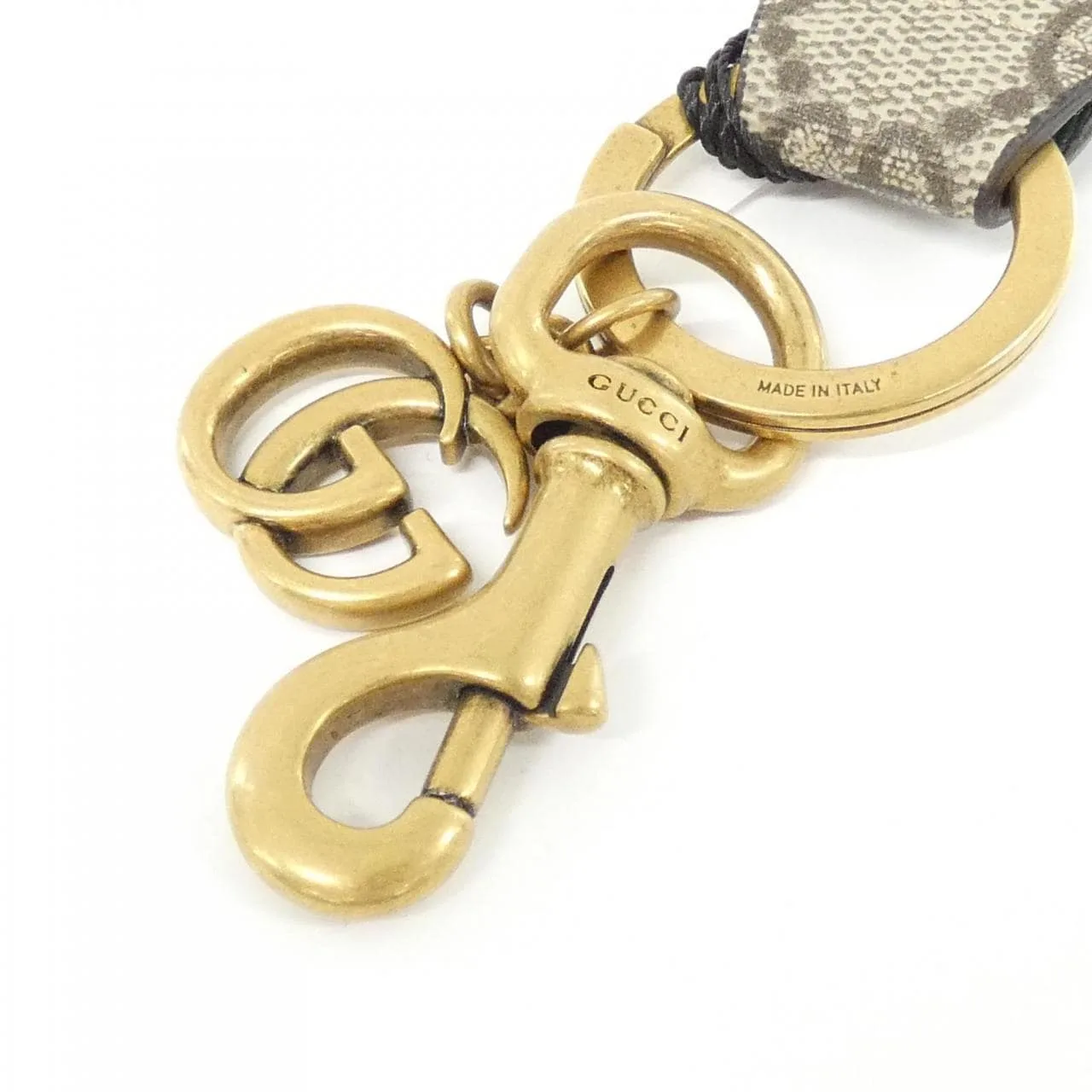 GUCCI 817017 JAAH4 Key Case Canvas 帆布 新品 - 縮圖 4