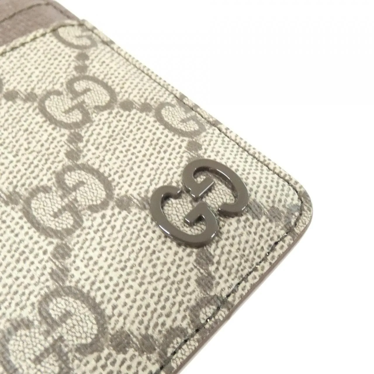 GUCCI 817197 FACQC Card Case Canvas 黑色 帆布 新品 - 縮圖 3