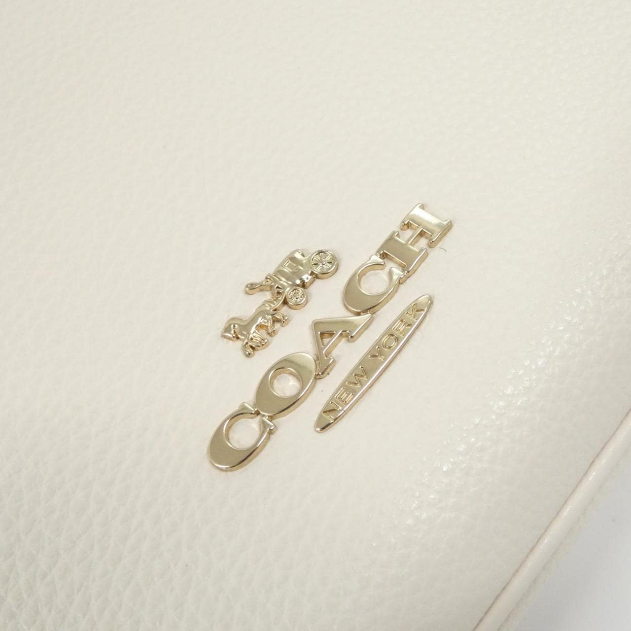 COACH C1648 Shoulder Bag Leather Black Leather - Thumbnail 4