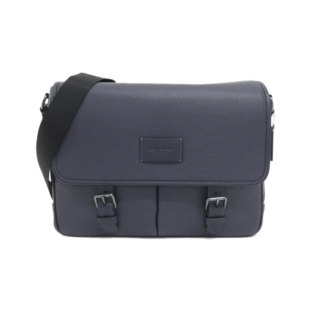 COACH CL952 Shoulder Leather Black