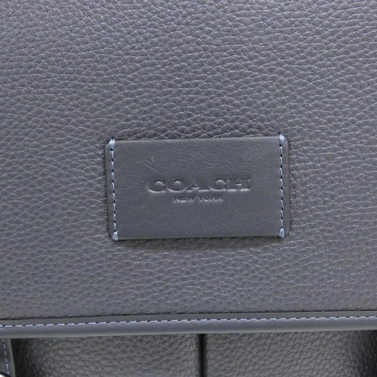 COACH CL952 Shoulder Leather Black Leather - Thumbnail 4