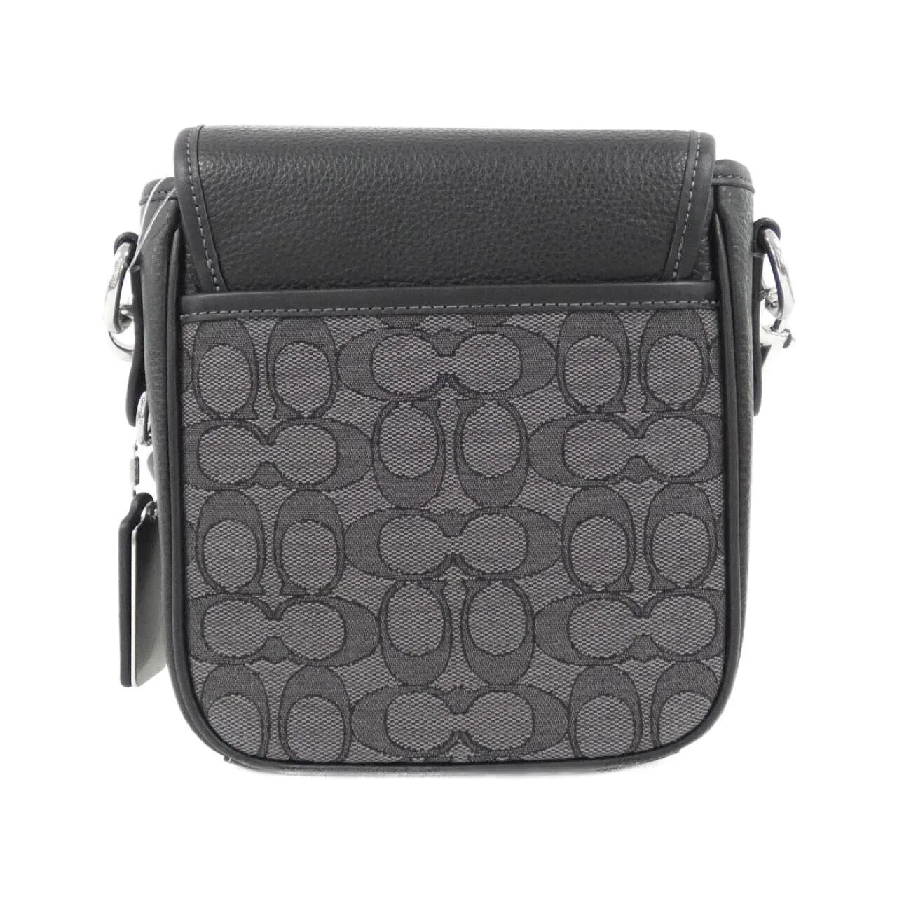 COACH CO915 Shoulder Canvas Black Canvas New - Thumbnail 2