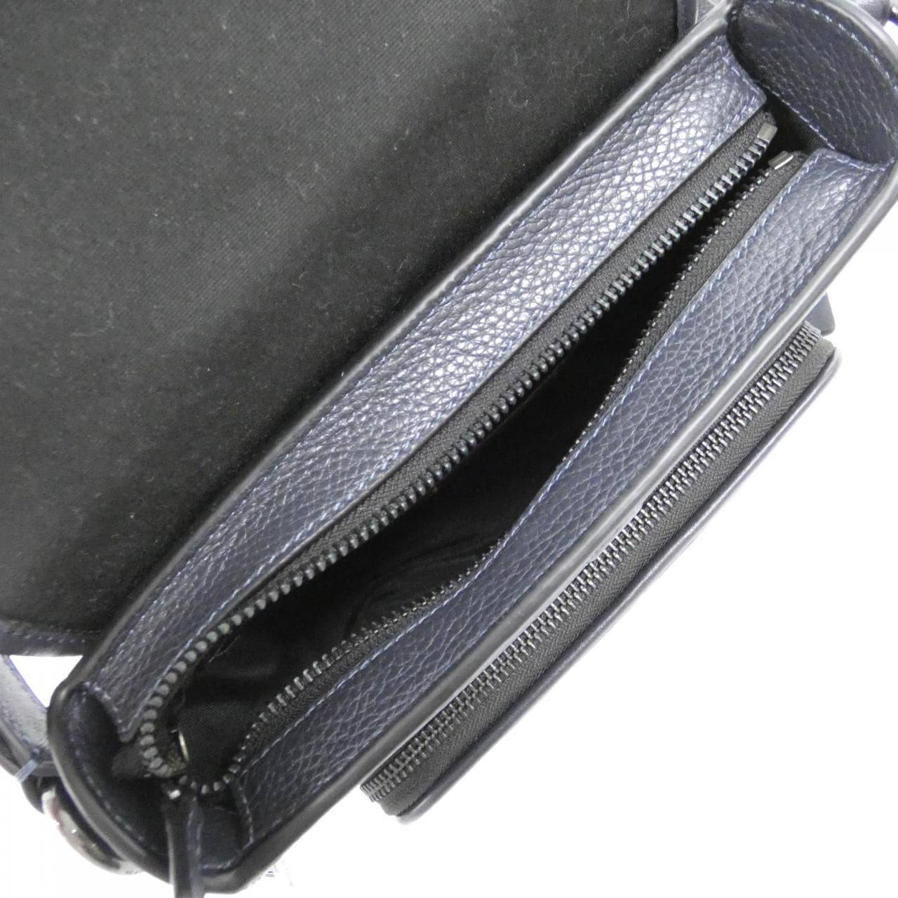 COACH CY800 Shoulder Bag Leather 黑色 皮革 新品 - 縮圖 6