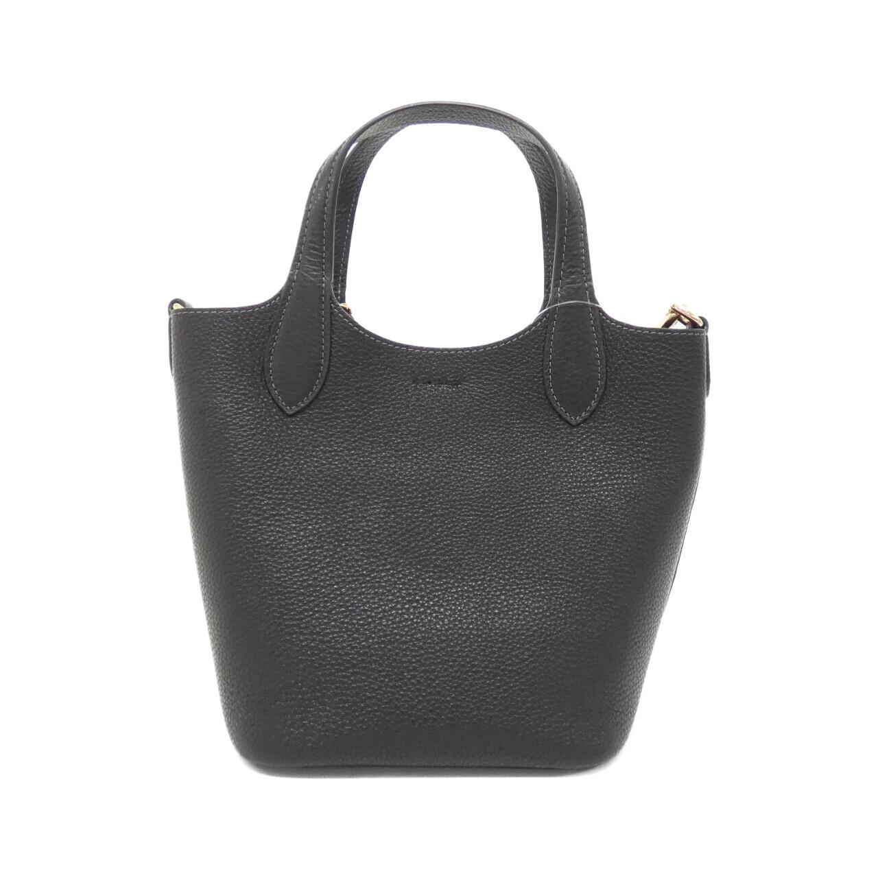 COACH CR168 Bag Leather 黑色 皮革 - 縮圖 2