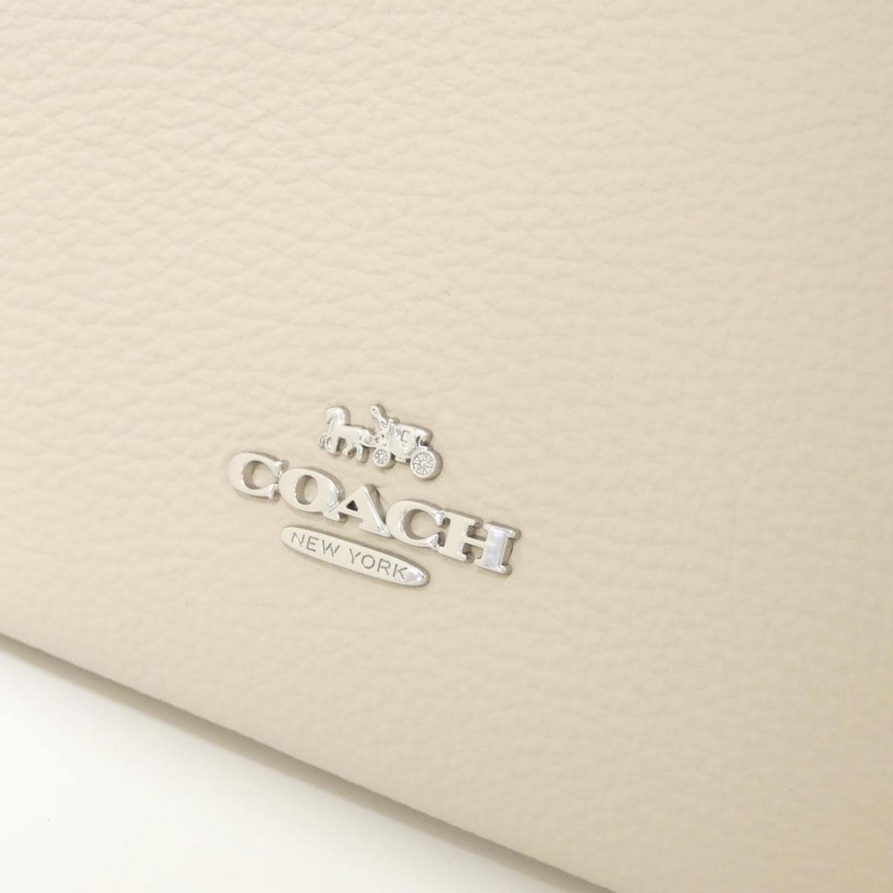 COACH CR168 Bag Leather 黑色 皮革 新品 - 縮圖 4