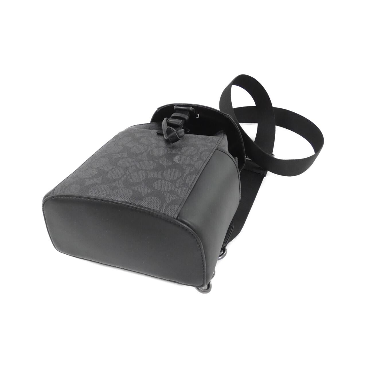 COACH CT712 Bag Canvas Black Canvas New - Thumbnail 3