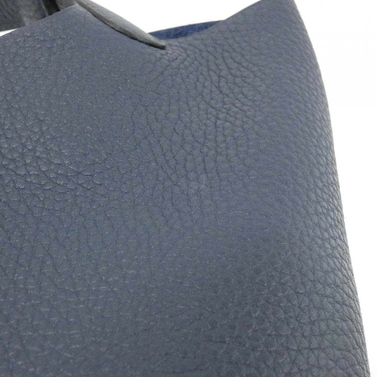 HERMES HERMÈS Picotin 056289CK Bag Clemence Blue Clemence Leather - Thumbnail 5