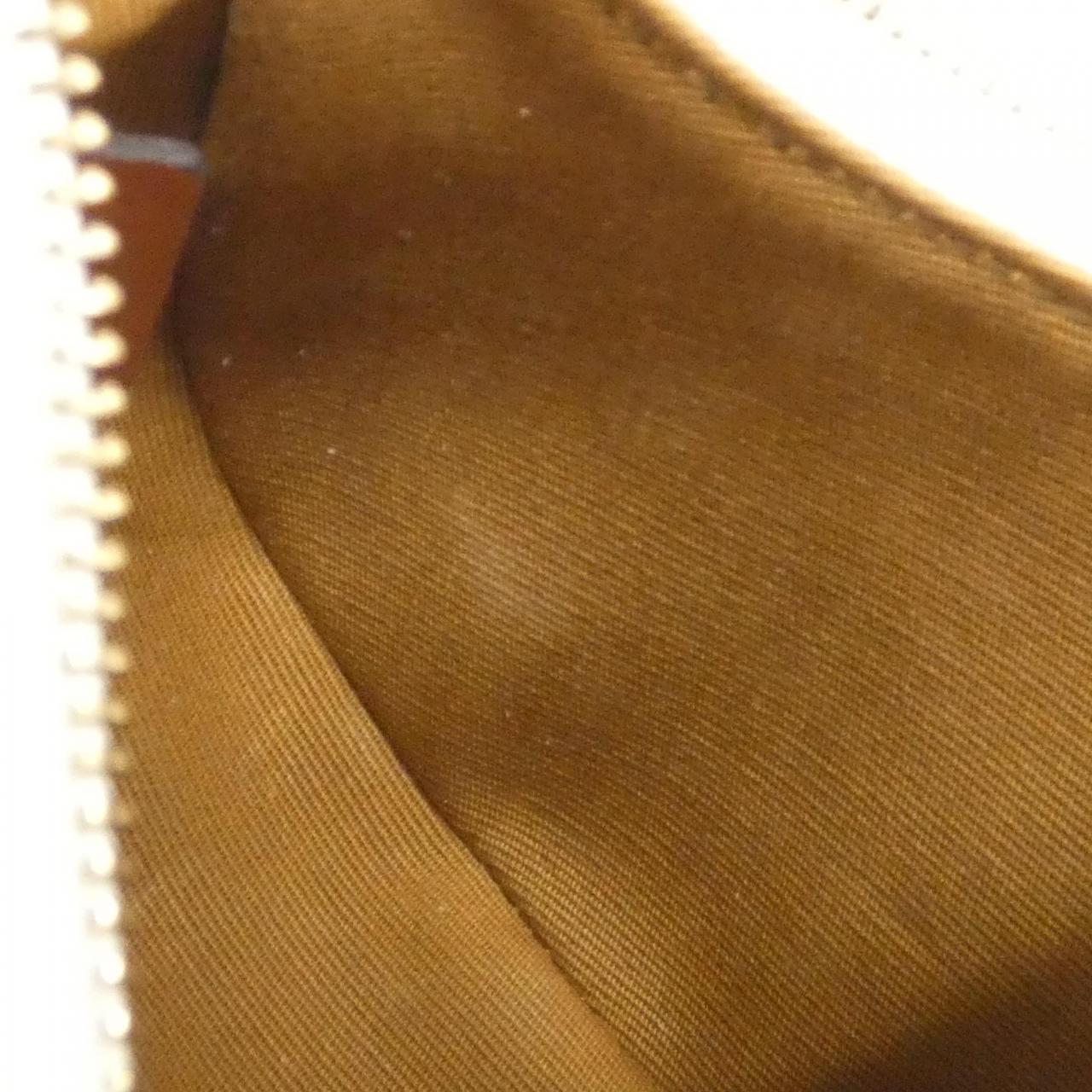 CELINE 10I602DS1 Shoulder Bag Canvas 黑色 帆布 中古品A - 縮圖 6