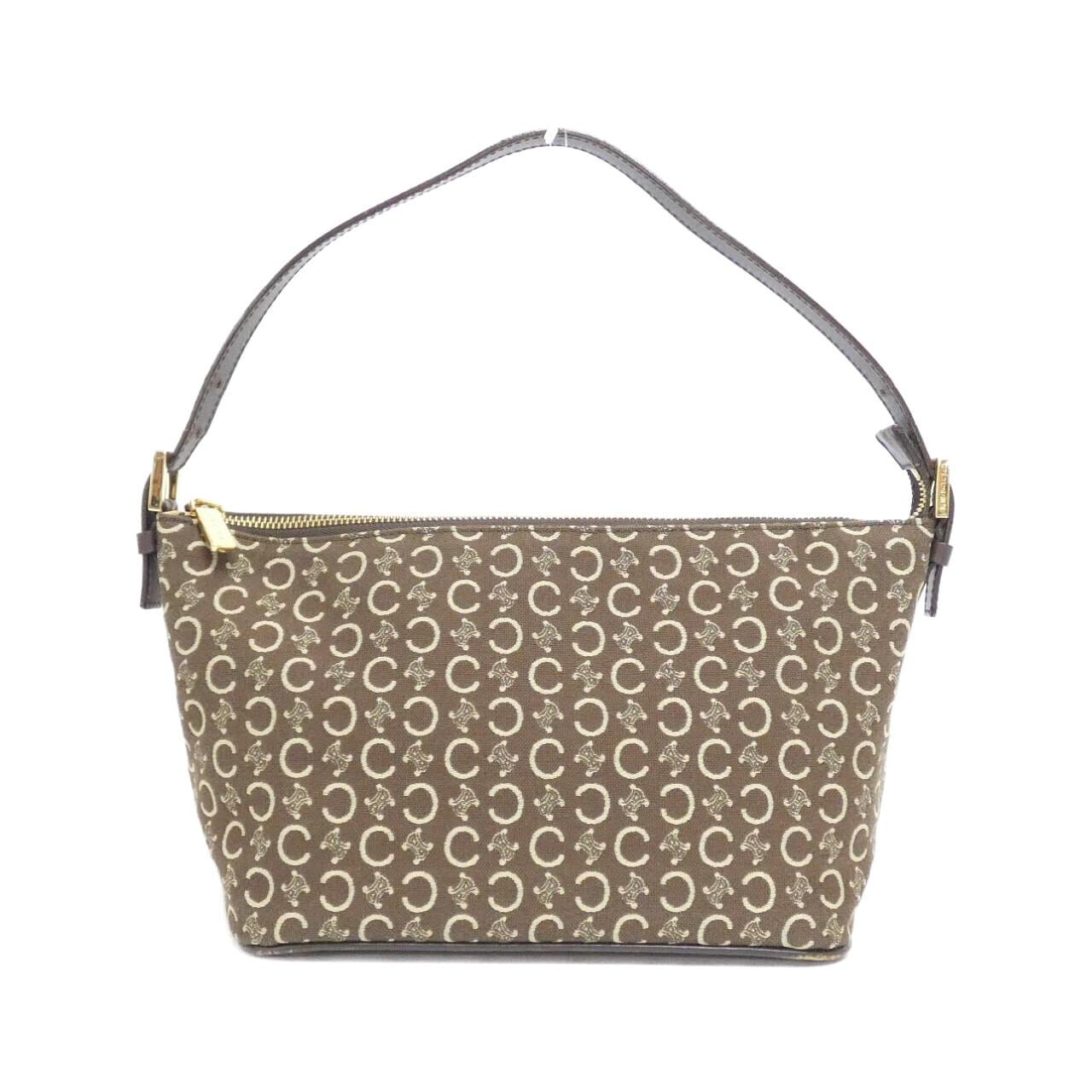 CELINE Shoulder Bag Canvas