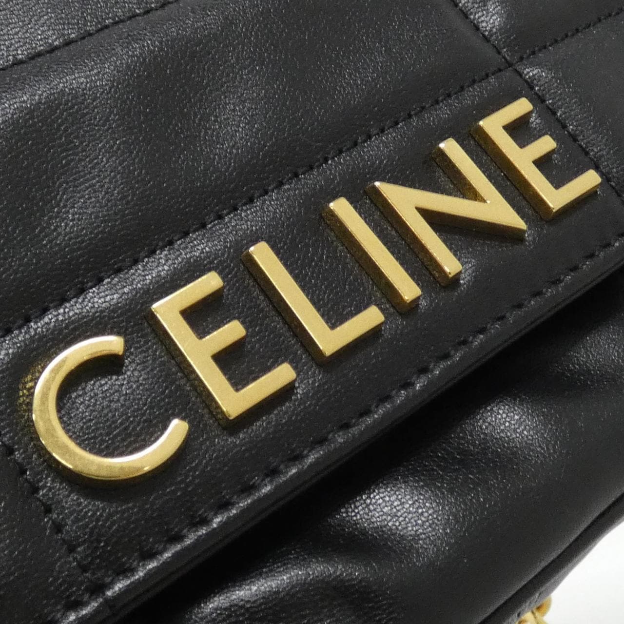 CELINE 111843EPZ Shoulder Bag Black - Thumbnail 4