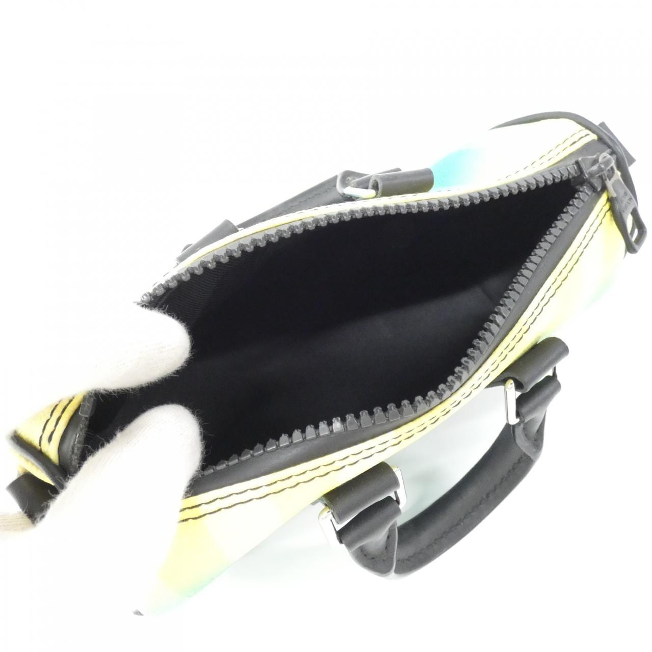 LOUIS VUITTON Keepall M59949 Boston Bag Damier 黑色 Damier 中古品A - 縮圖 9