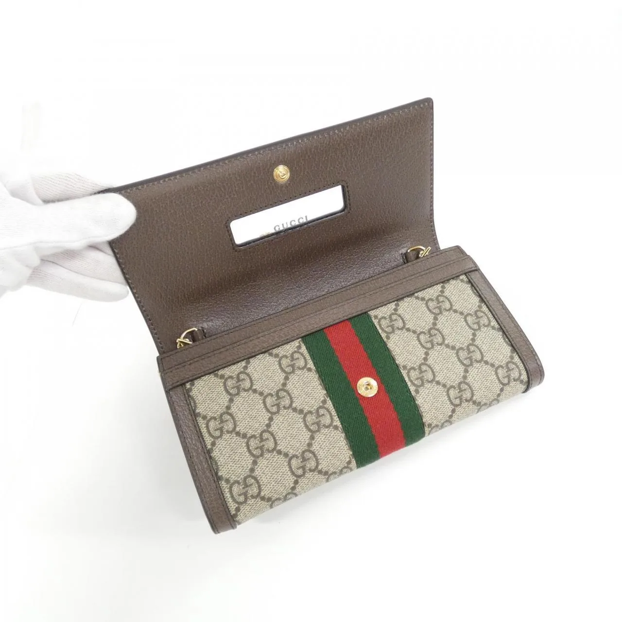 GUCCI 772309 96IWG Wallet Canvas 黑色 帆布 新品 - 縮圖 6
