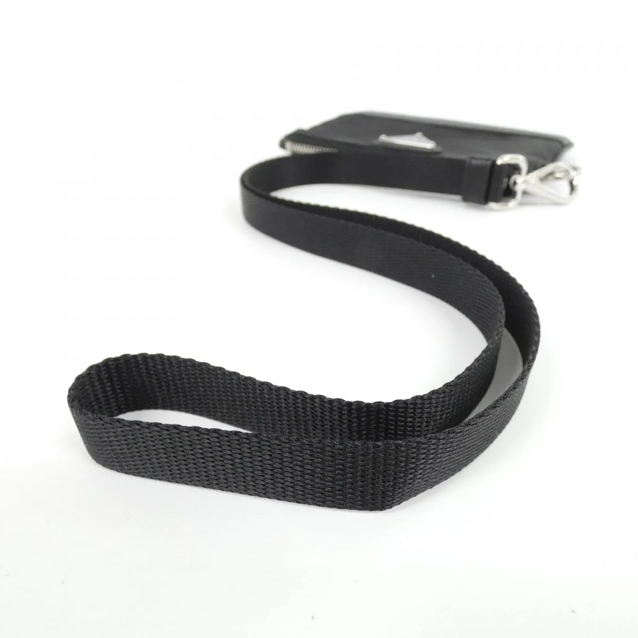 PRADA 2MR041 Coin Case 黑色 新品 - 縮圖 5