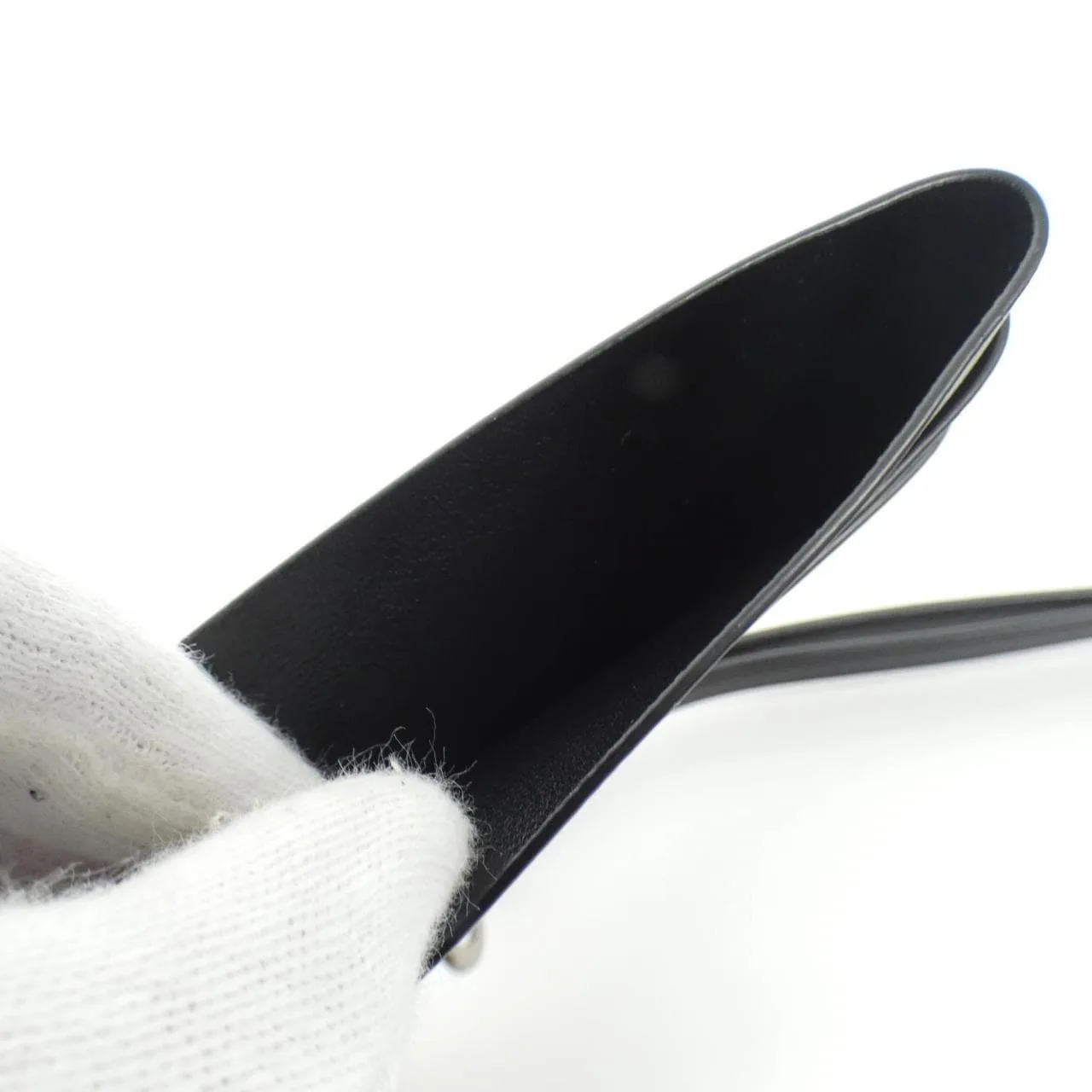 SAINT LAURENT 798311 AADAQ Card Case 黑色 新品 - 縮圖 6