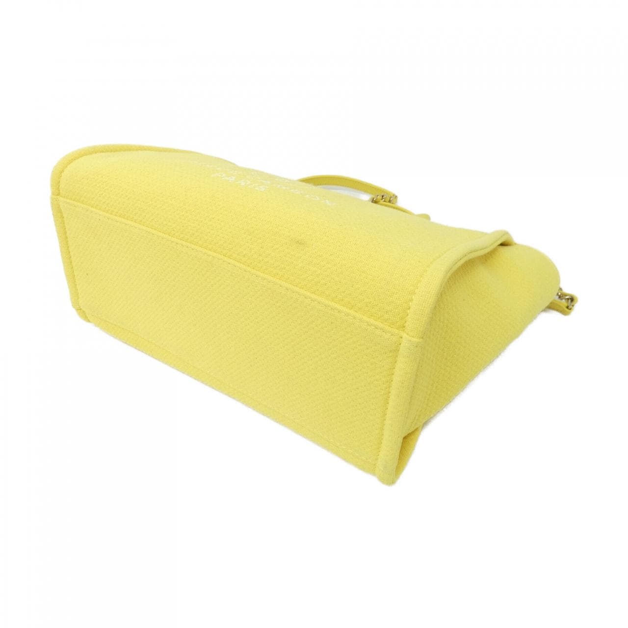 CHANEL Deauville AS3257 Bag Yellow - Thumbnail 3