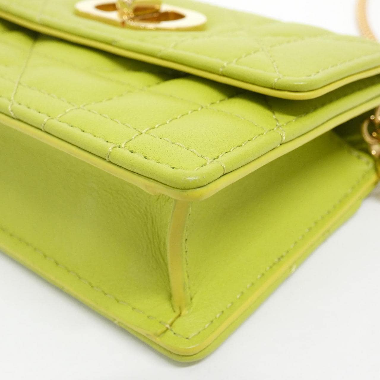 DIOR Caro S5170UDAX Shoulder Bag Lambskin Black Lambskin - Thumbnail 3