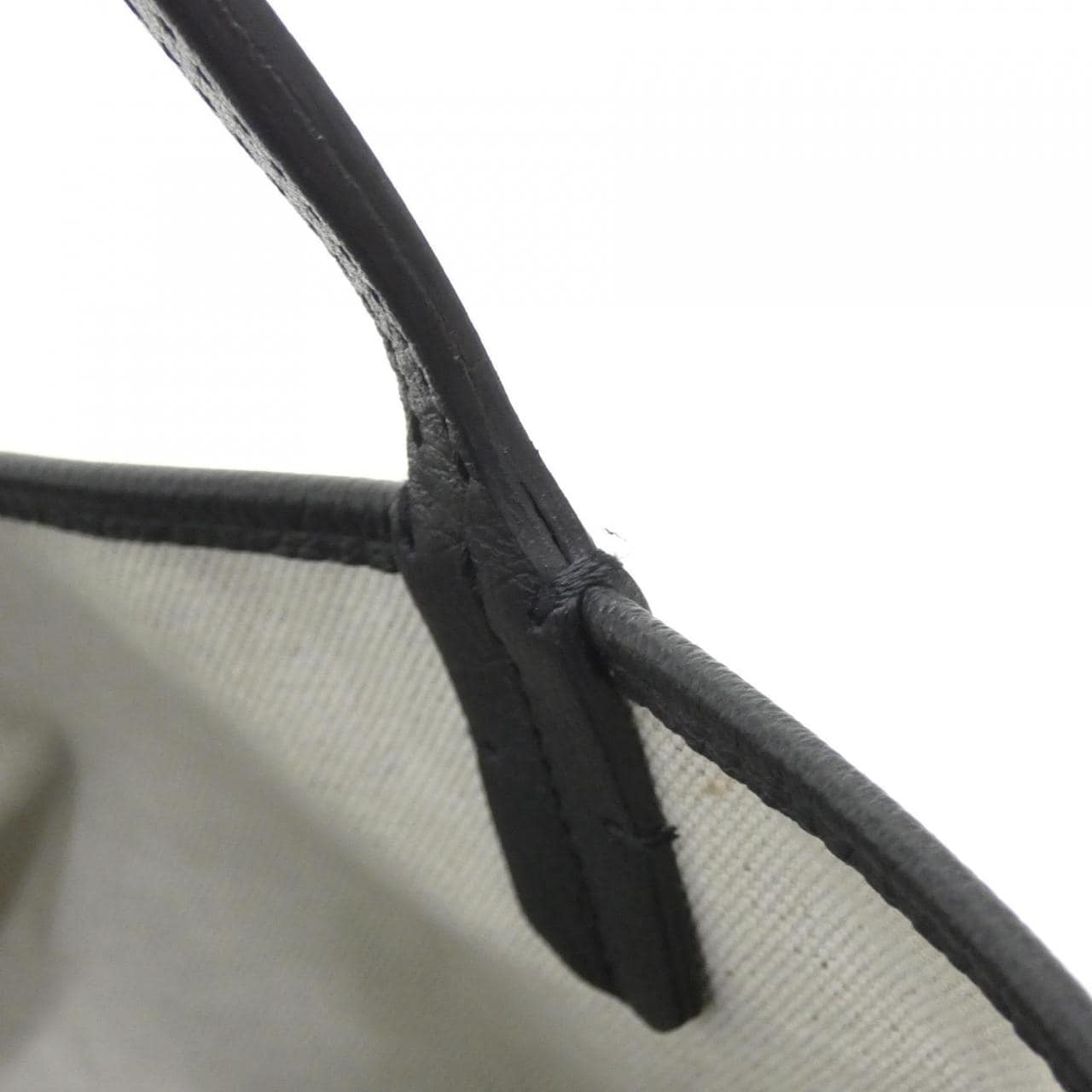 GOYARD Saint Louis AMA LOUIS PM Bag Canvas 黑色 帆布 中古品A - 縮圖 6