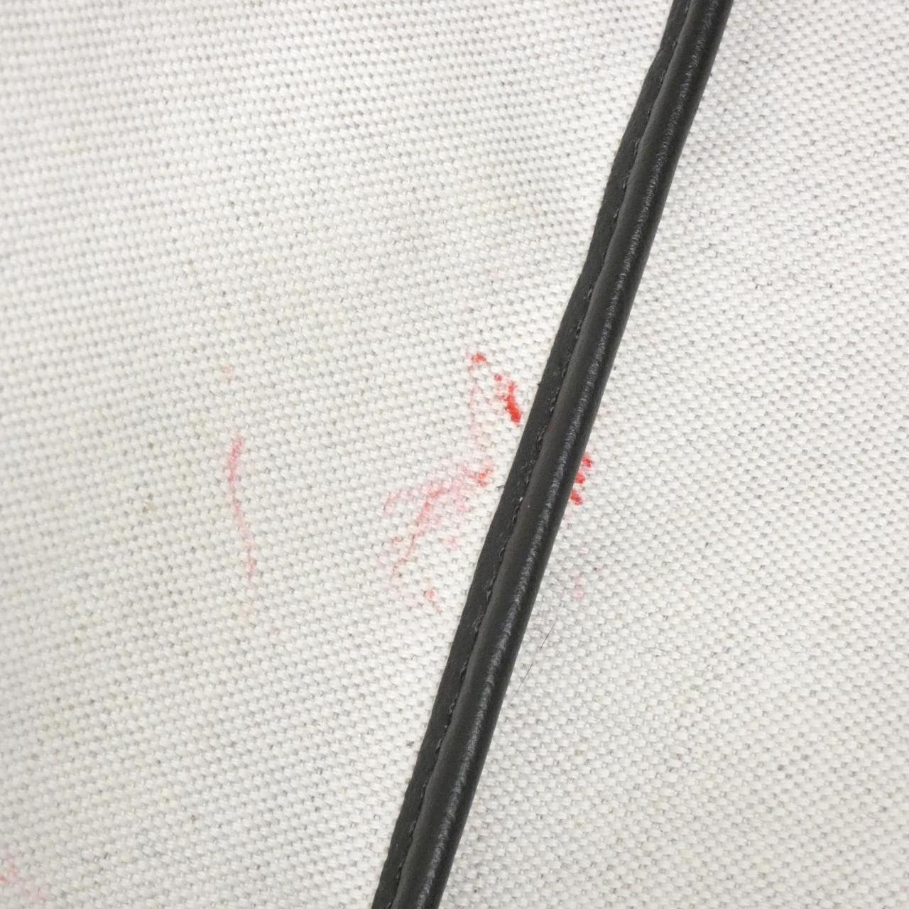 GOYARD Saint Louis AMA LOUIS PM Bag Canvas 黑色 帆布 中古品A - 縮圖 8