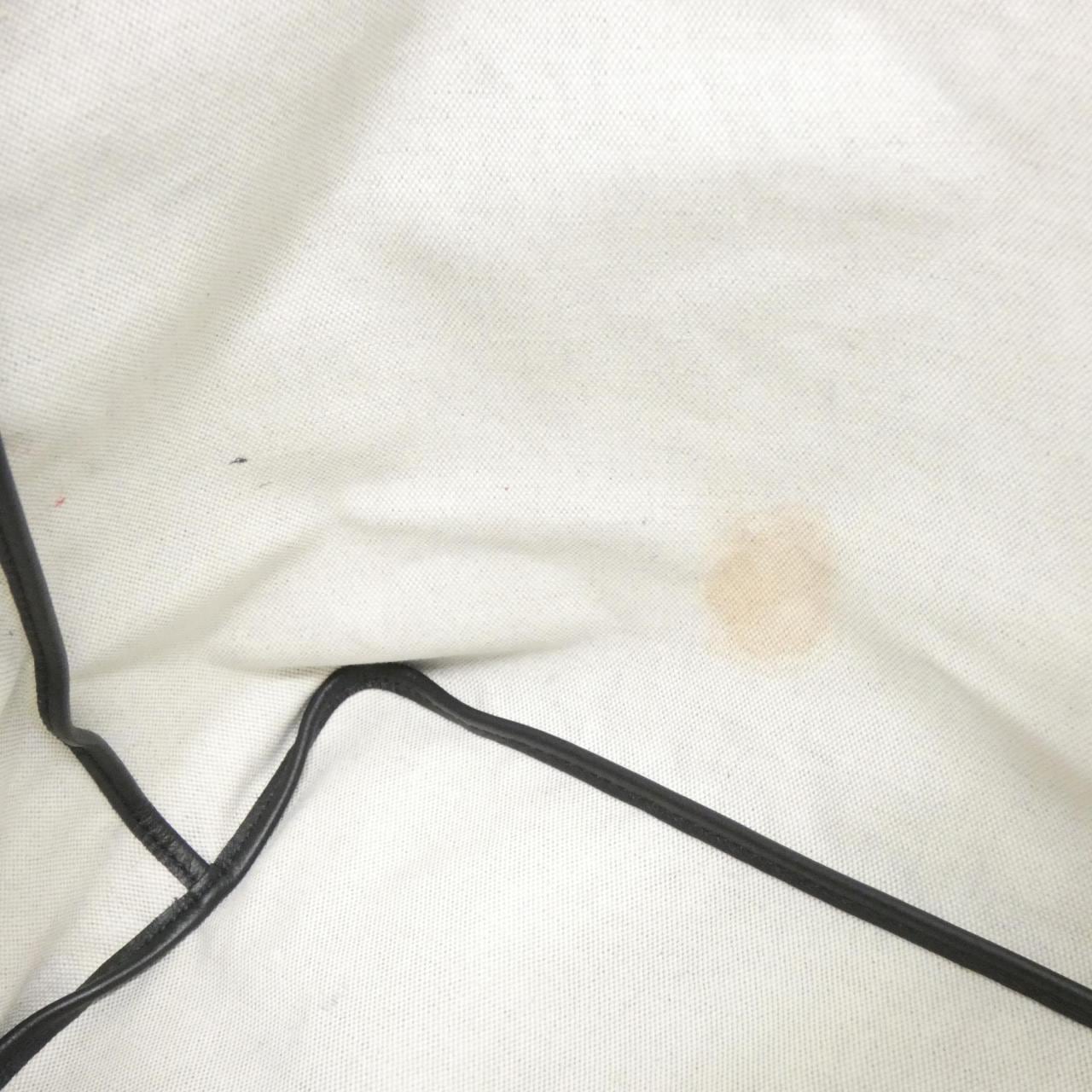 GOYARD Saint Louis AMA LOUIS PM Bag Canvas 黑色 帆布 中古品A - 縮圖 9