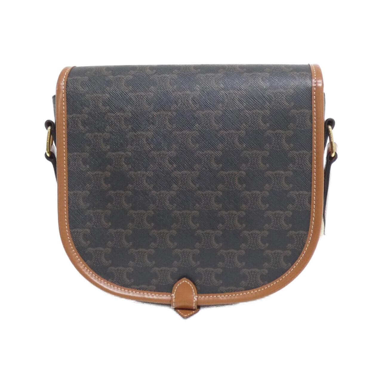 CELINE 196932BZJ Shoulder Bag Canvas 黑色 帆布 中古品A - 縮圖 2