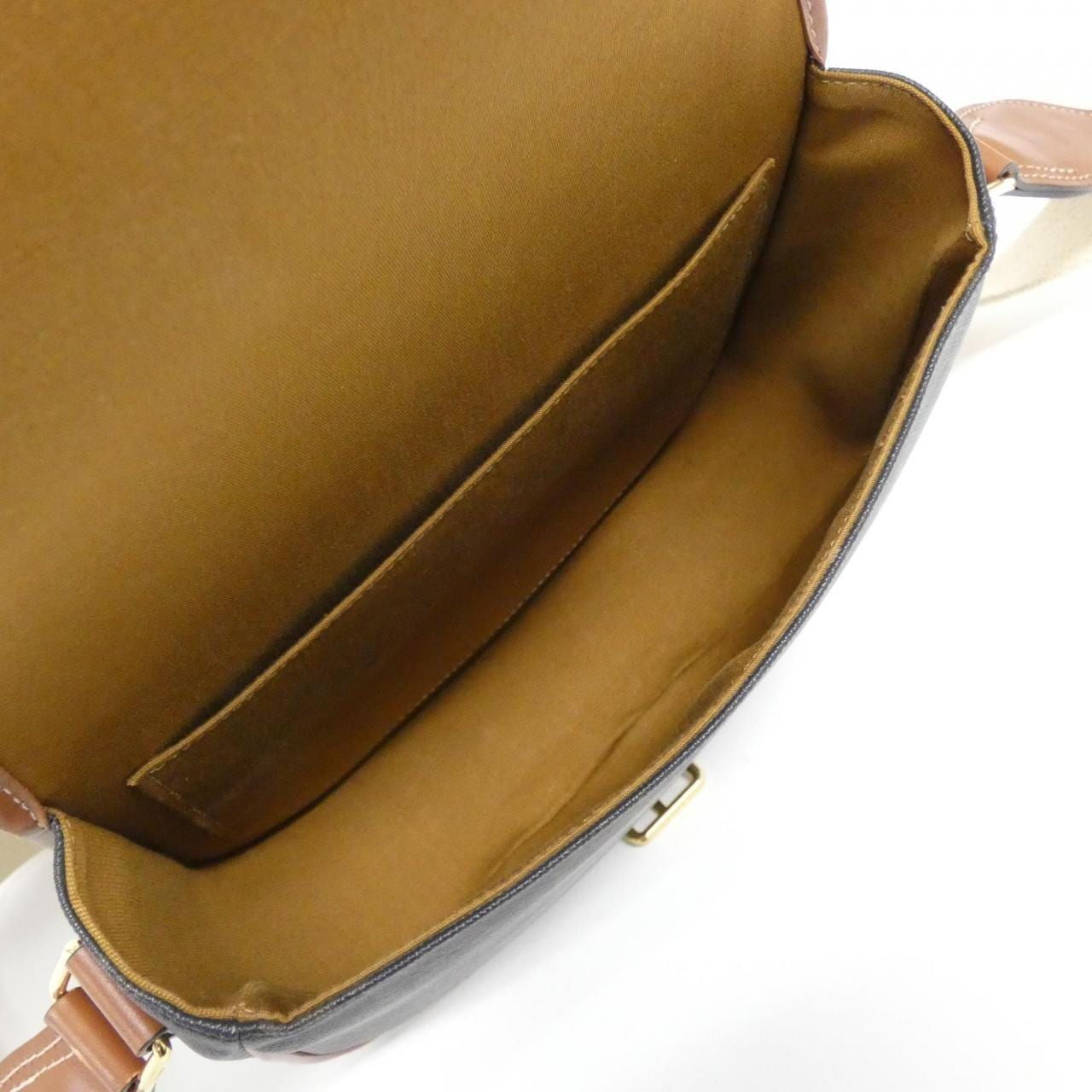 CELINE 196932BZJ Shoulder Bag Canvas 黑色 帆布 中古品A - 縮圖 9
