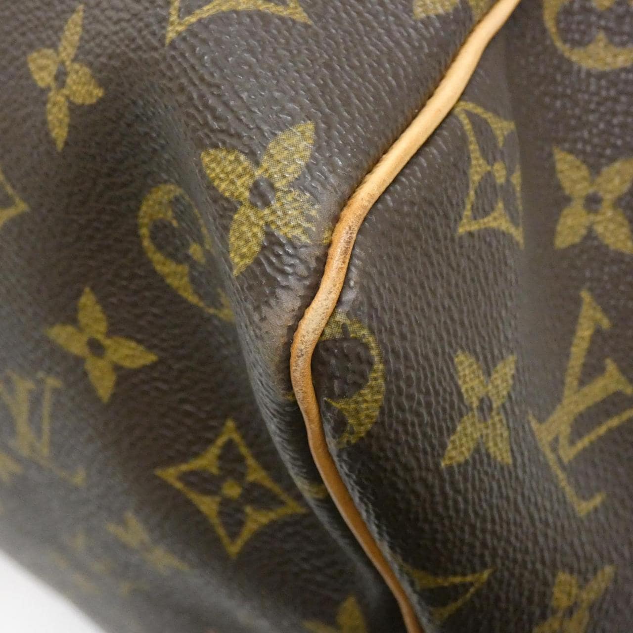 LOUIS VUITTON Keepall M41422 Boston Bag Monogram 黑色 Monogram 中古品A - 縮圖 2
