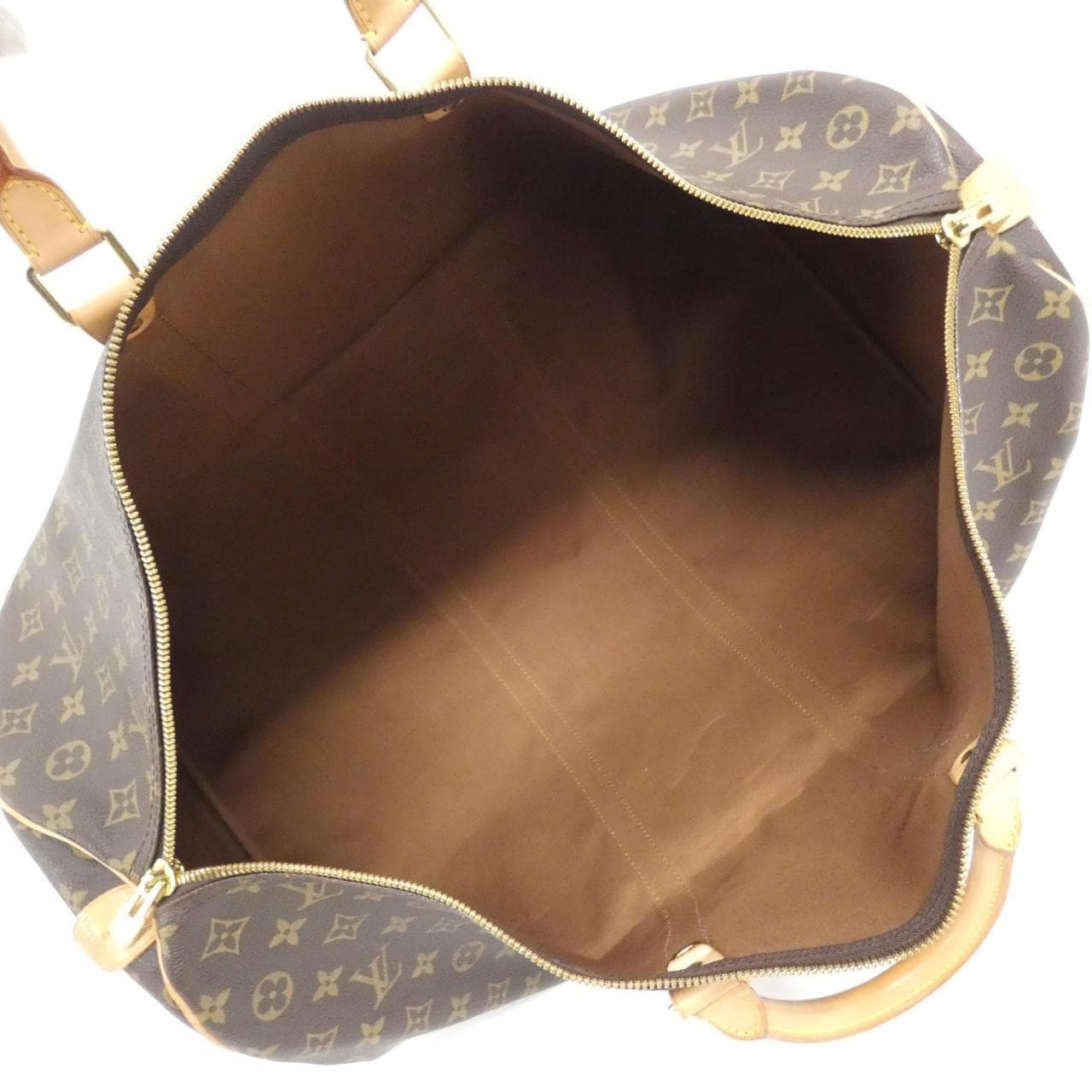 LOUIS VUITTON Keepall M41422 Boston Bag Monogram 黑色 Monogram 中古品A - 縮圖 9
