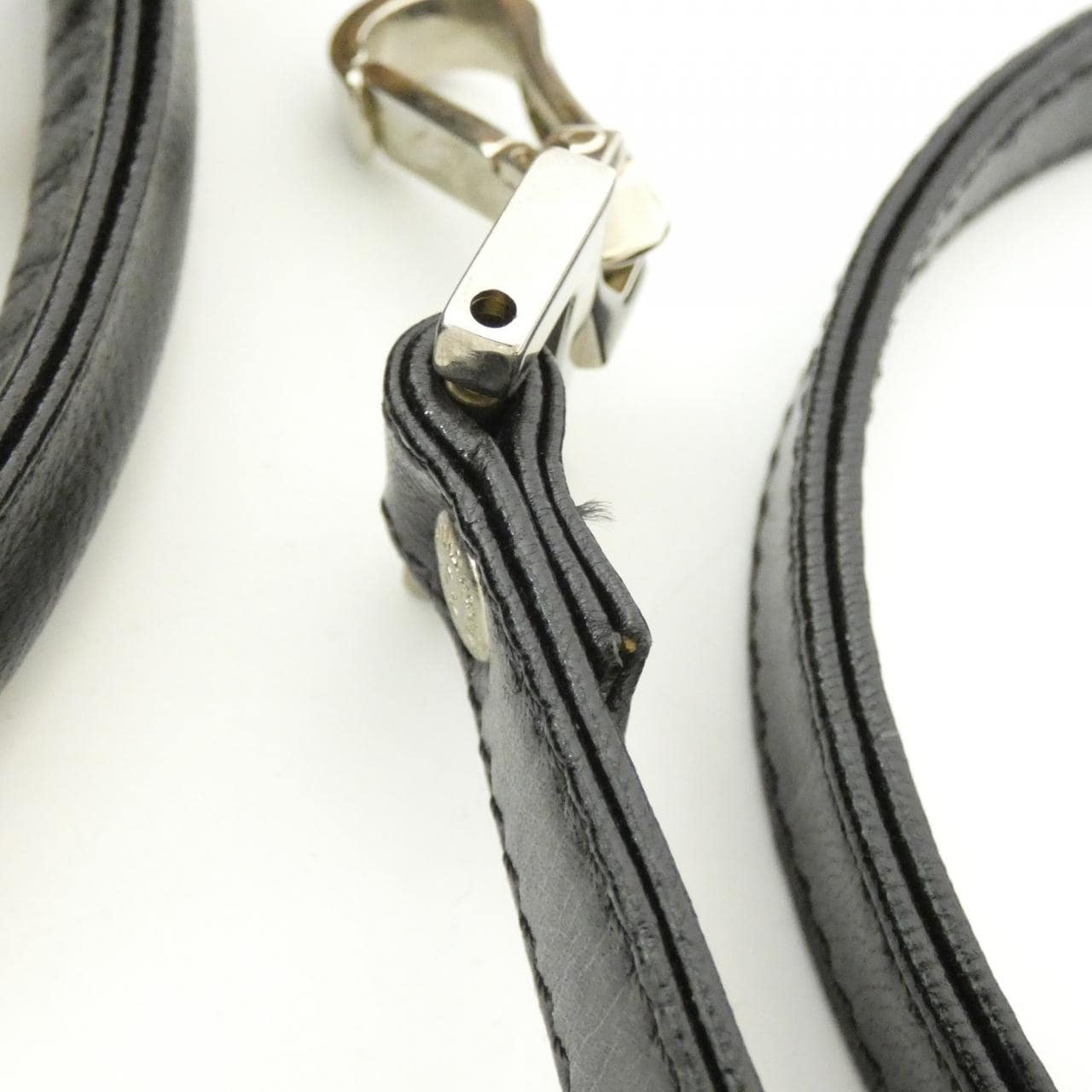 FENDI Handbag Leather 米色 皮革 中古品A - 縮圖 5