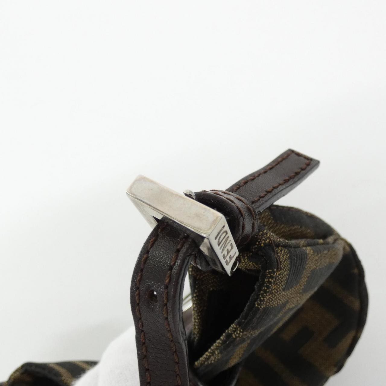 FENDI 26673 Handbag Canvas Black Canvas Rank A - Thumbnail 5