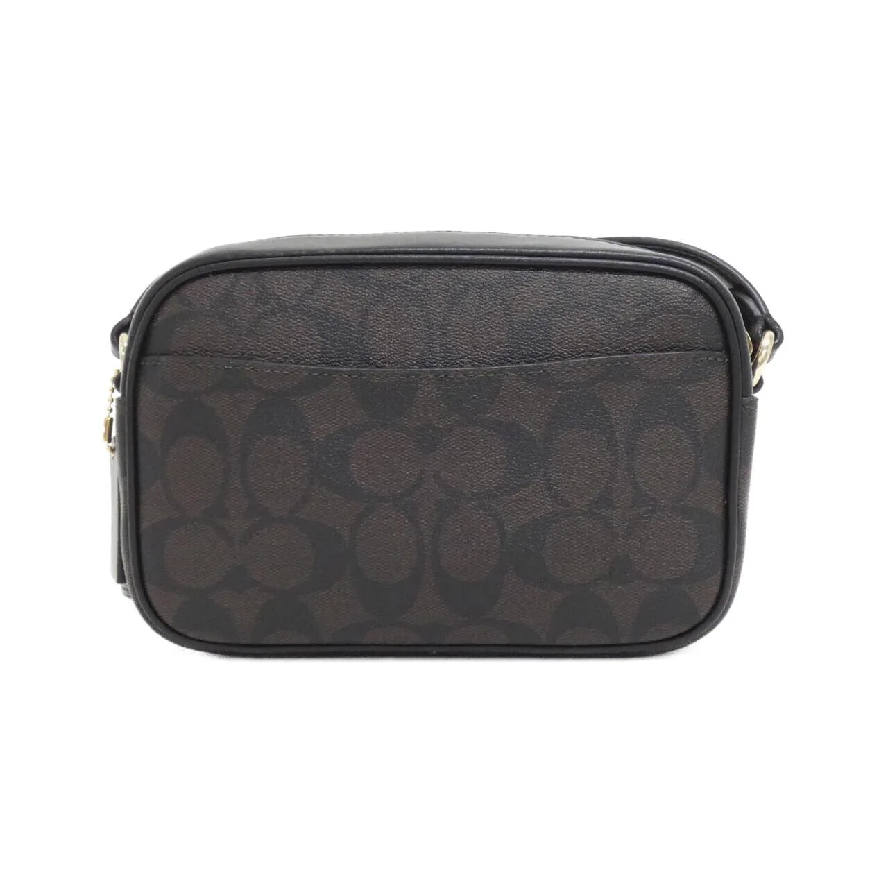 COACH CQ874 Shoulder Canvas Black Canvas New - Thumbnail 2