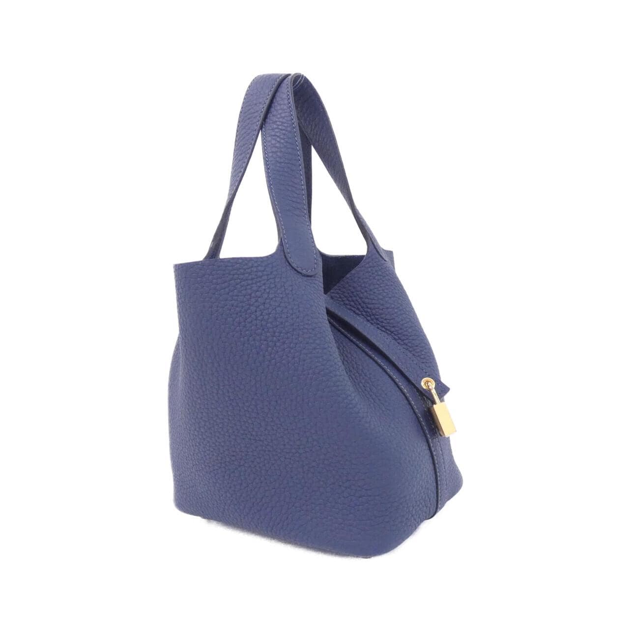 HERMES HERMÈS Picotin 056289CC Bag Clemence Blue