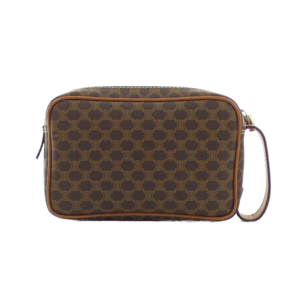 CELINE Bag Canvas 棕色 帆布 中古品A - 縮圖 2