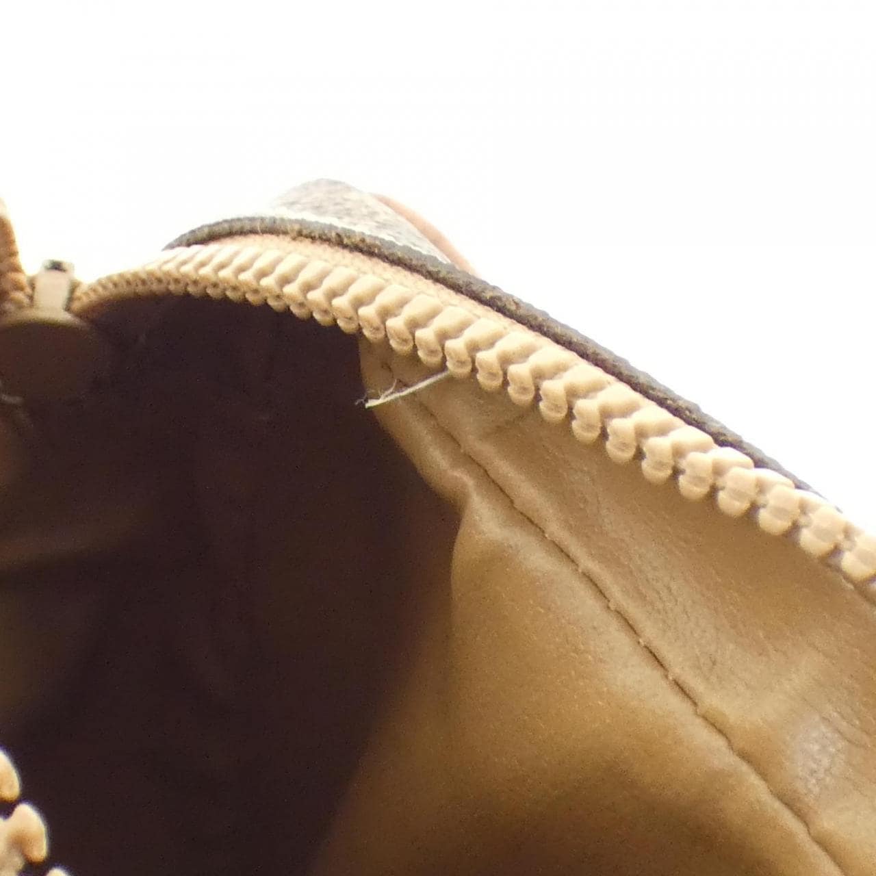 CELINE Bag Canvas 棕色 帆布 中古品A - 縮圖 10