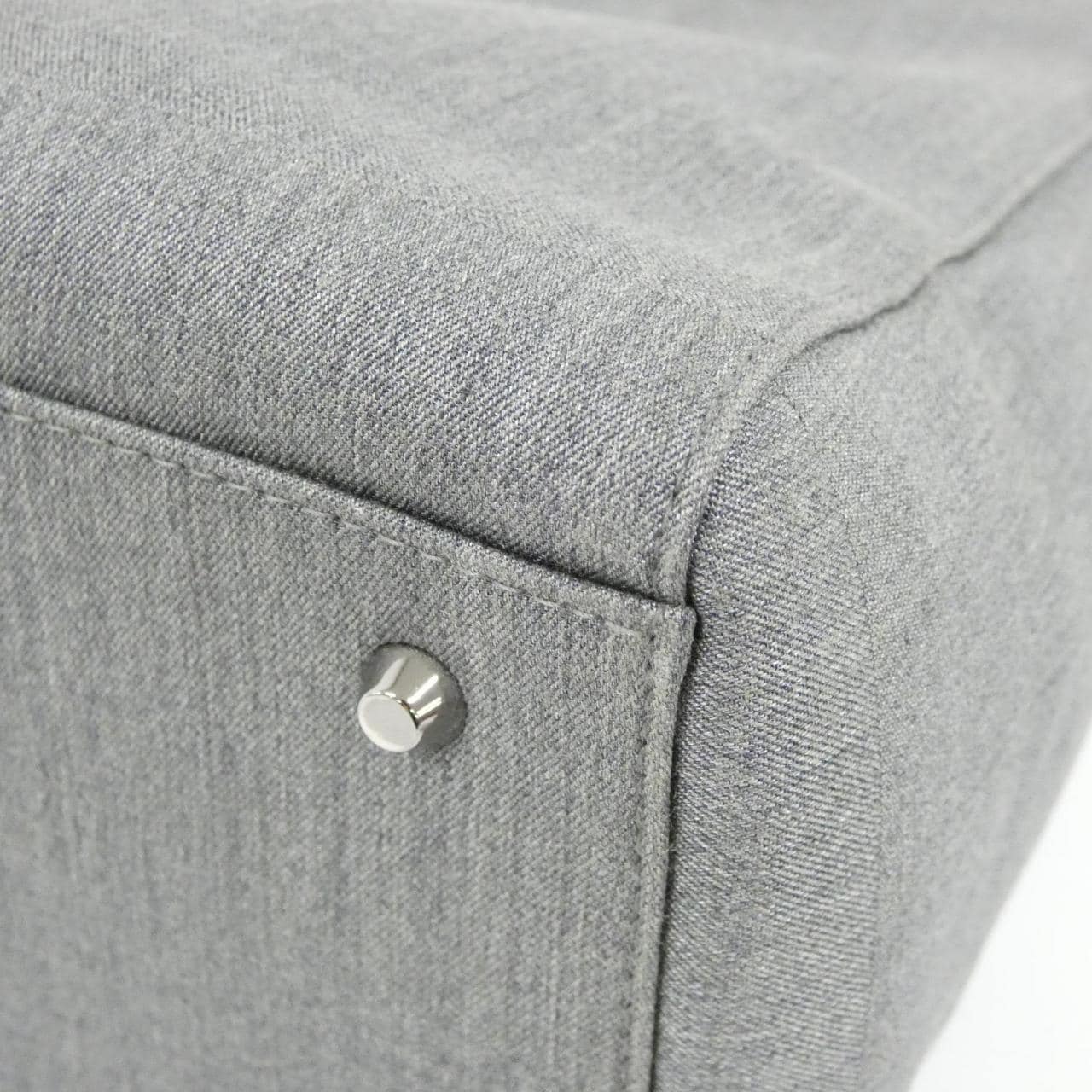 DIOR Lady Dior Bag Canvas 米色 帆布 中古品A - 縮圖 3