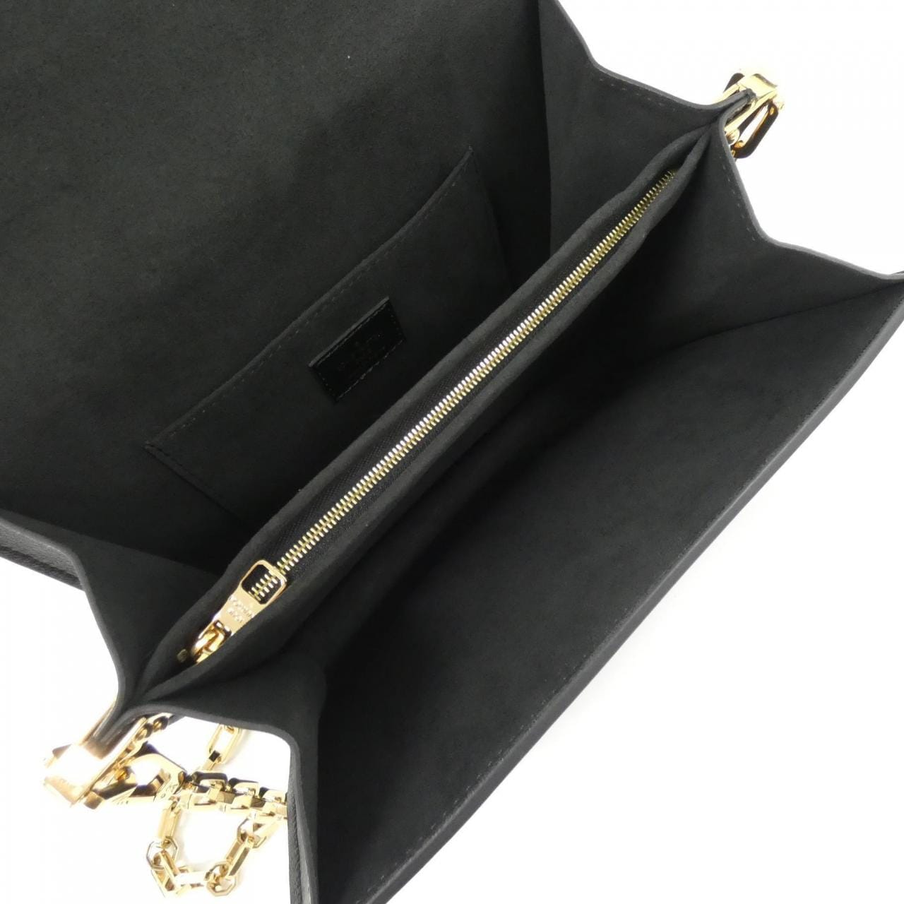 LOUIS VUITTON Dauphine M55821 Shoulder Bag Black Rank A - Thumbnail 10