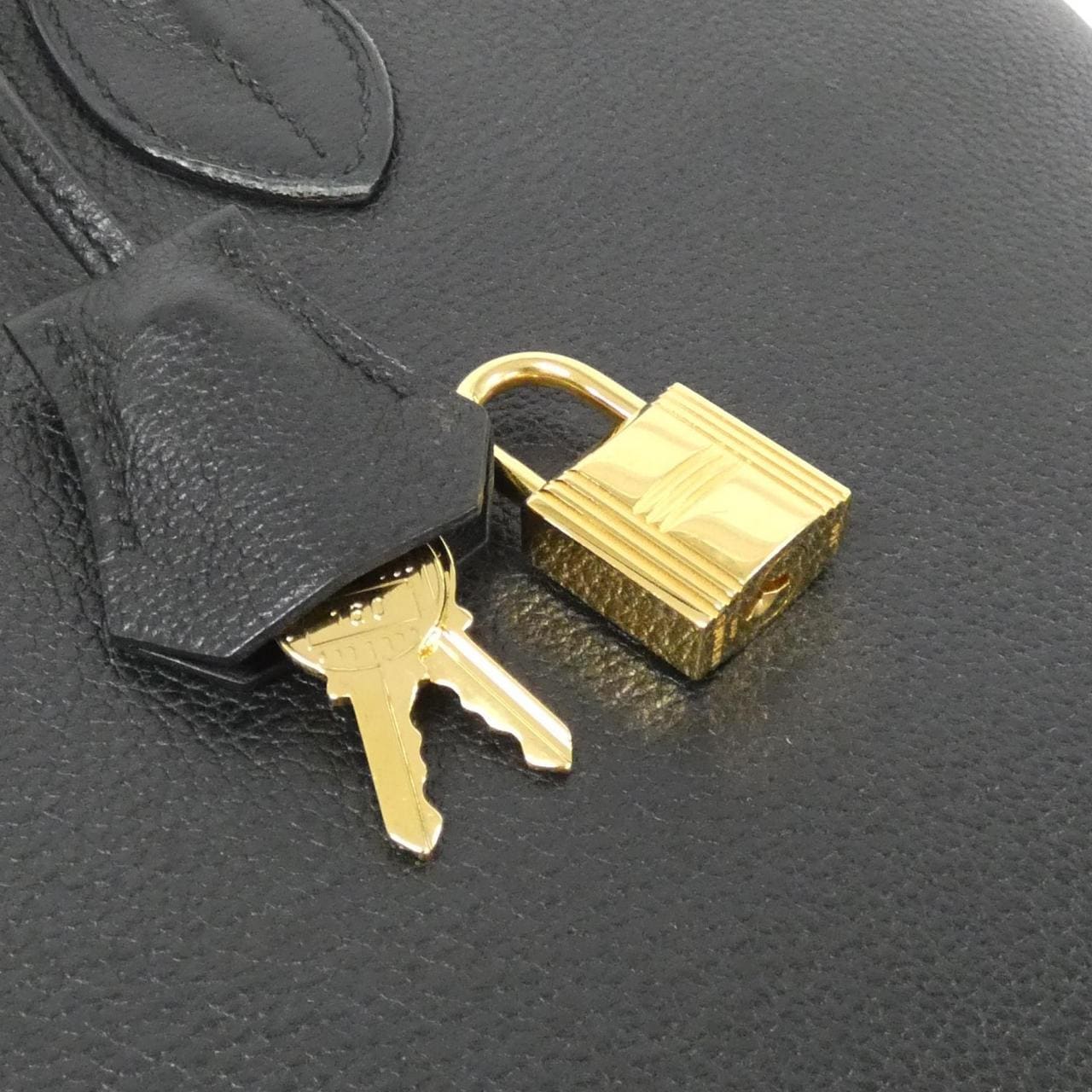 HERMES HERMÈS Bolide 075238CC Bag 黑色 - 縮圖 3