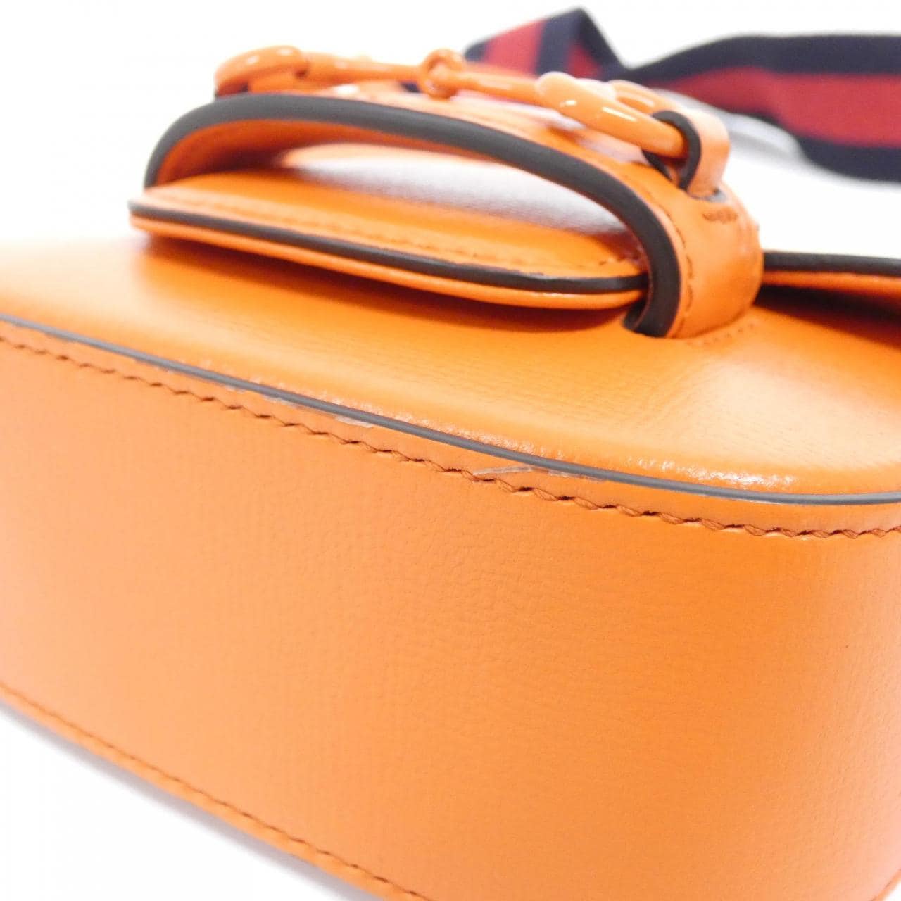 GUCCI 726863 AABGW Shoulder Bag Leather 黑色 皮革 中古品A - 縮圖 3