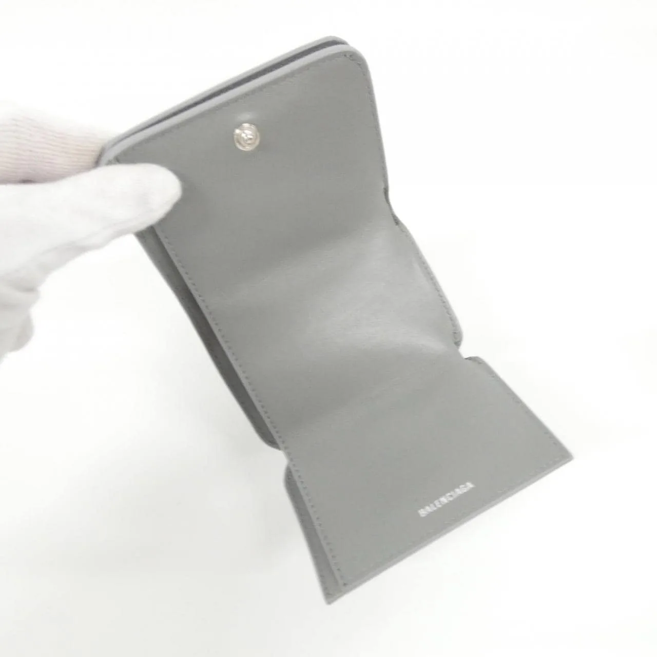 BALENCIAGA 810904 2ABGG Wallet Black New - Thumbnail 4